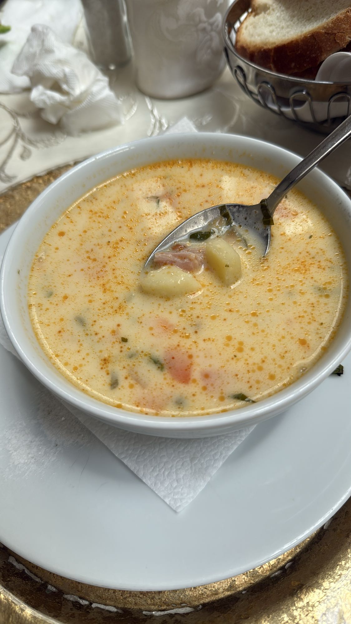 Creamy Ham Potato Soup
