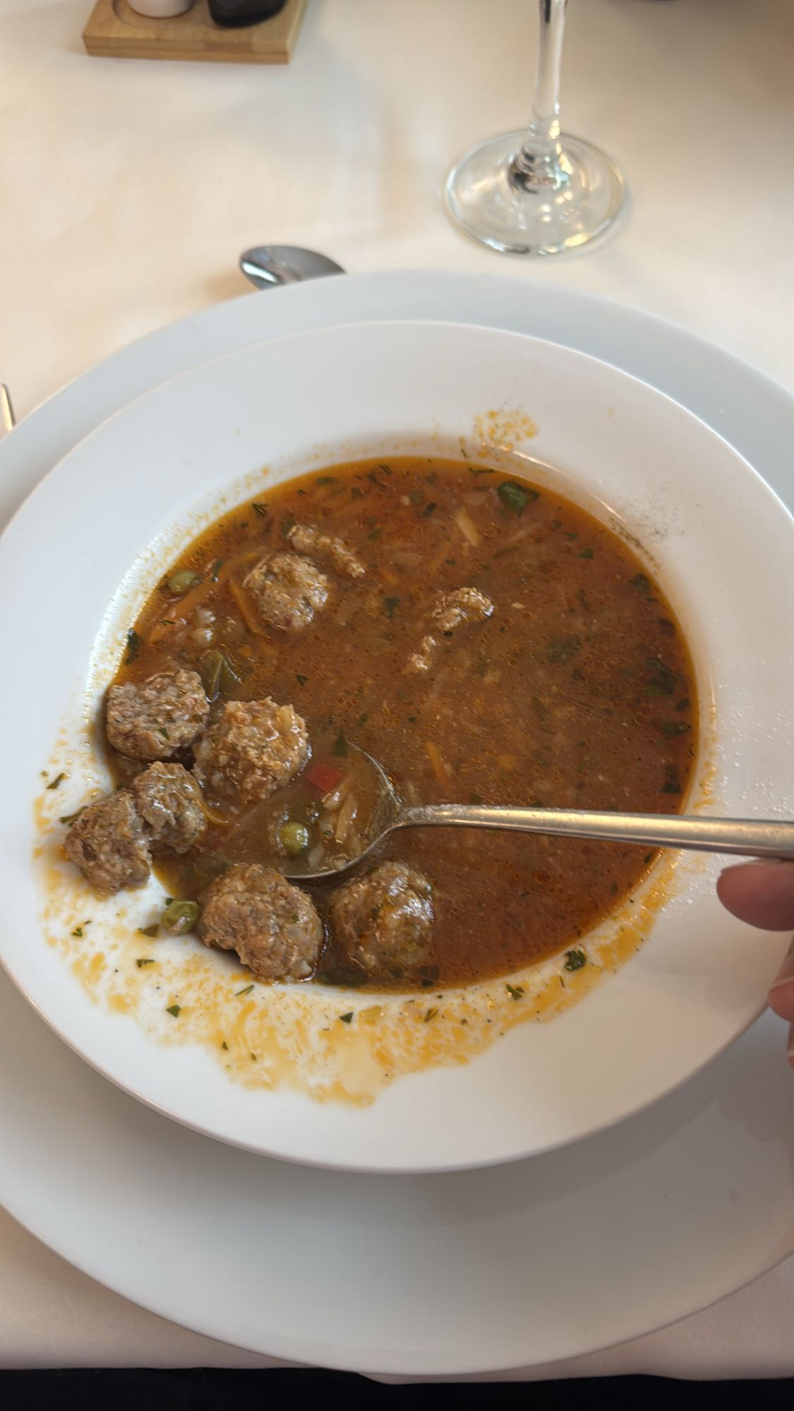 Meatball Vegetable Soup