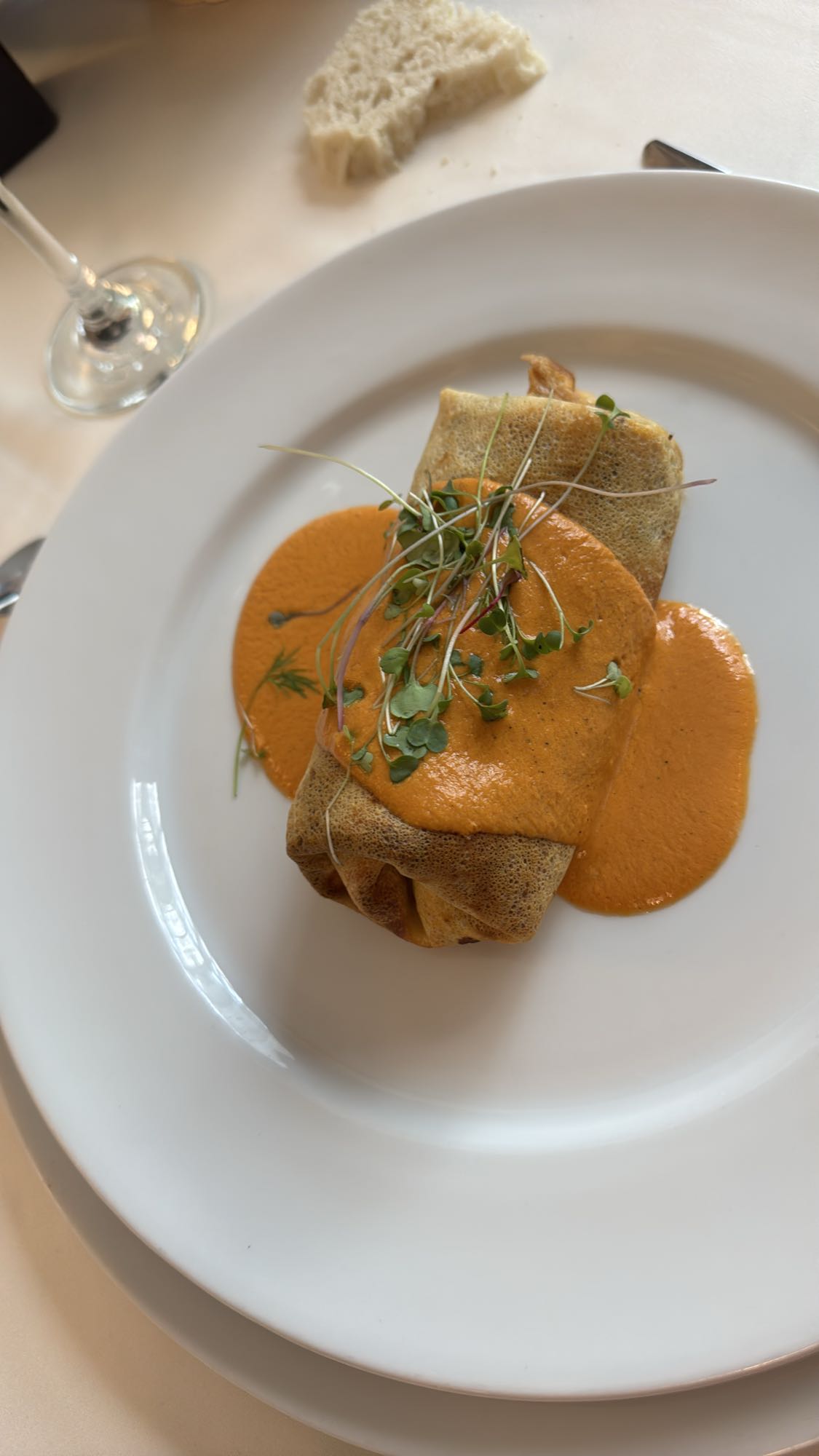 Savory Crepe Parcel