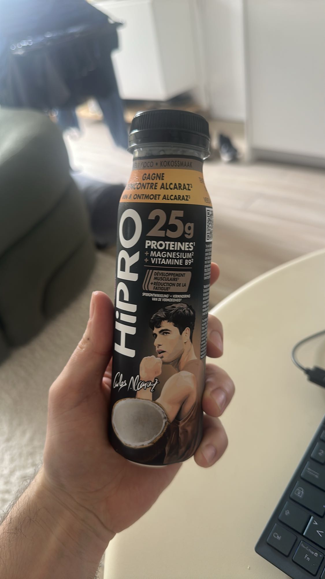 Boisson protéinée coco