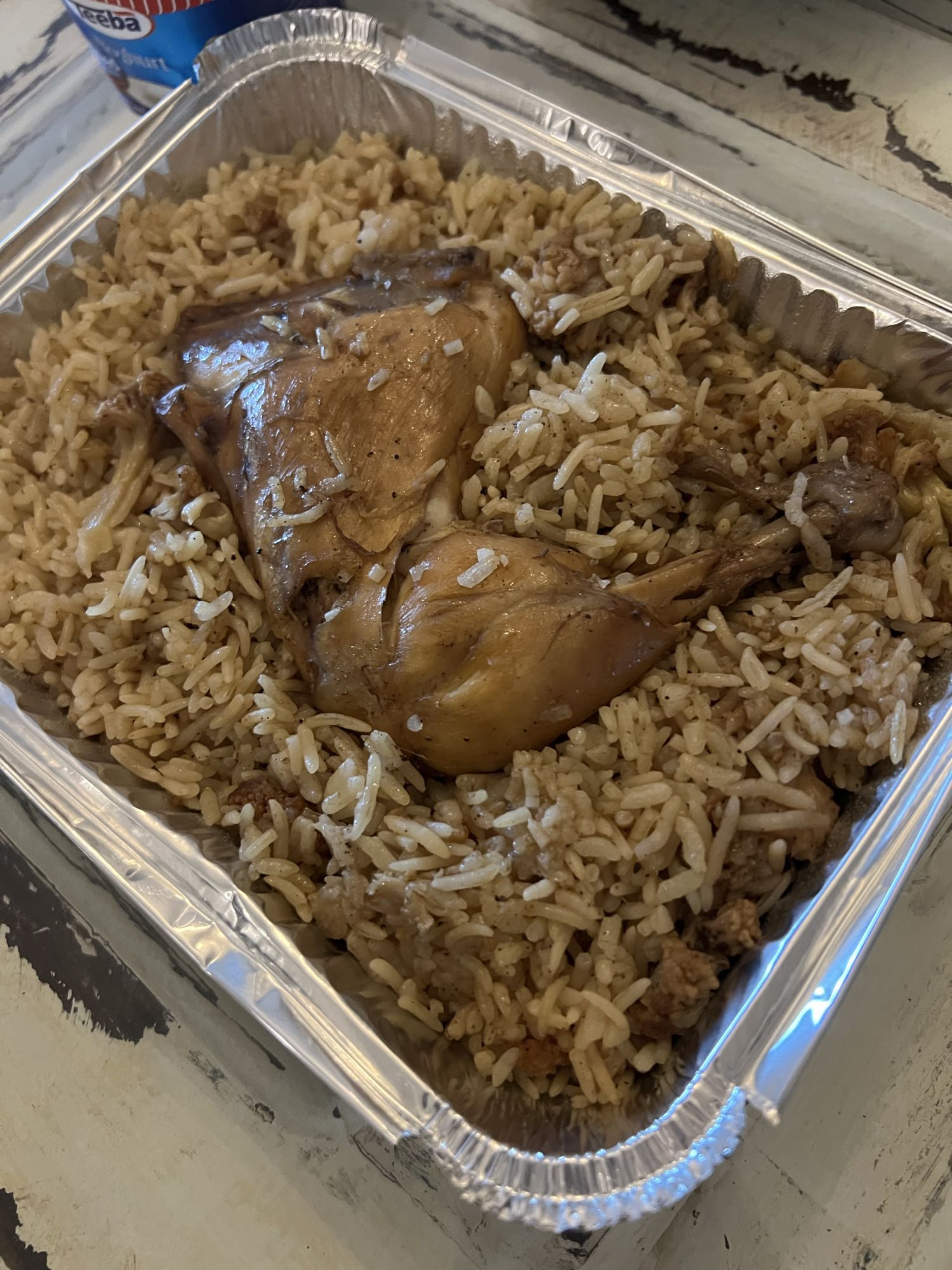 Chicken Rice Tray