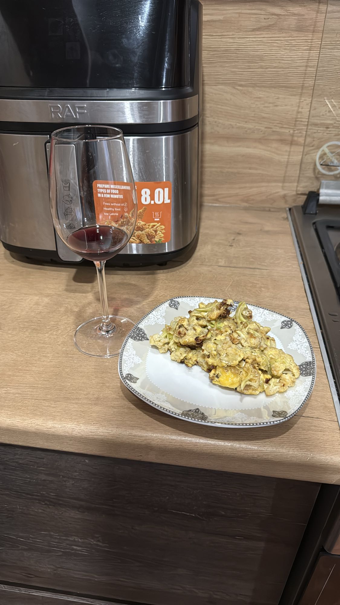 Baked Cauliflower Plate