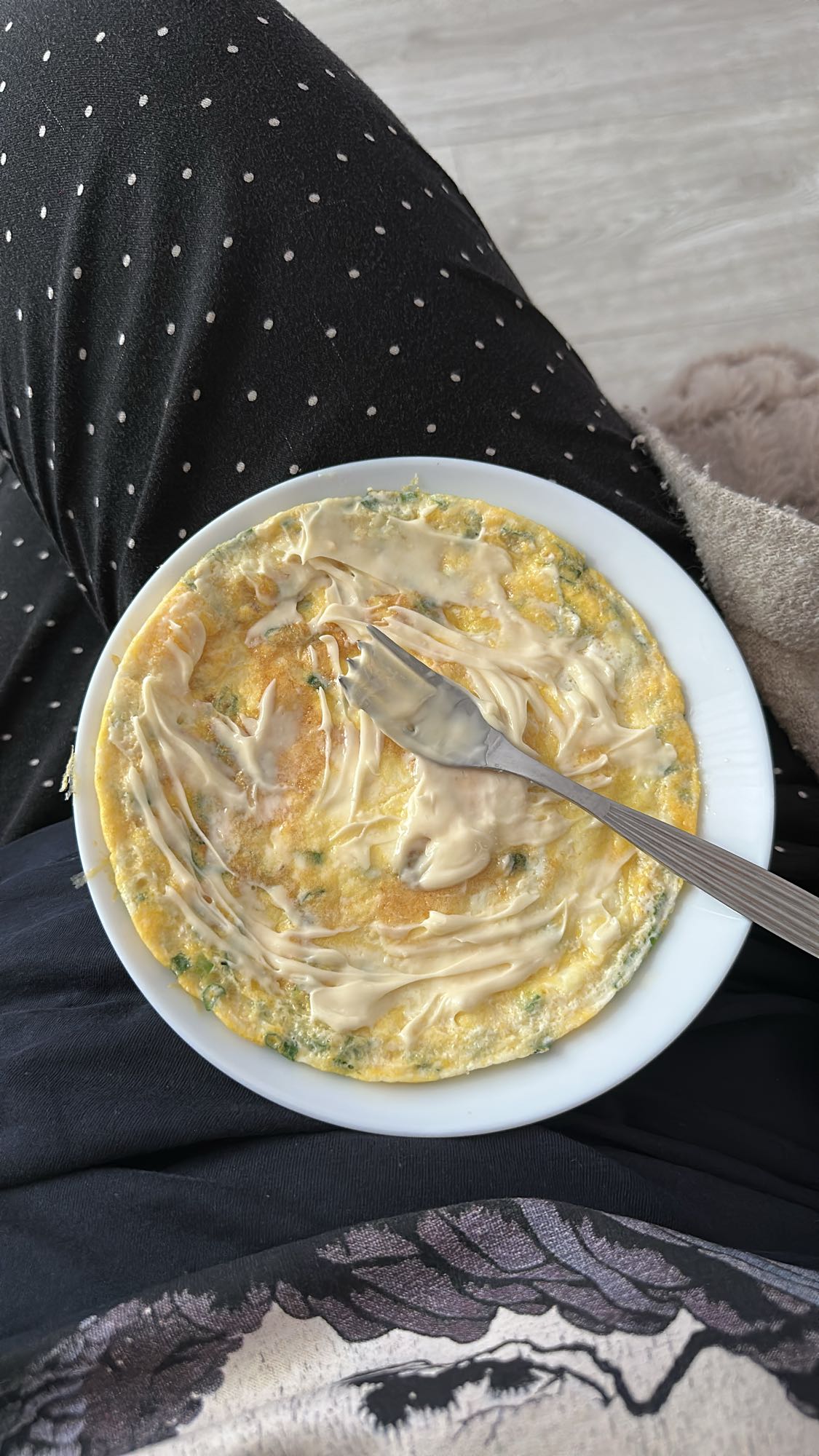 Omlet z majonezem