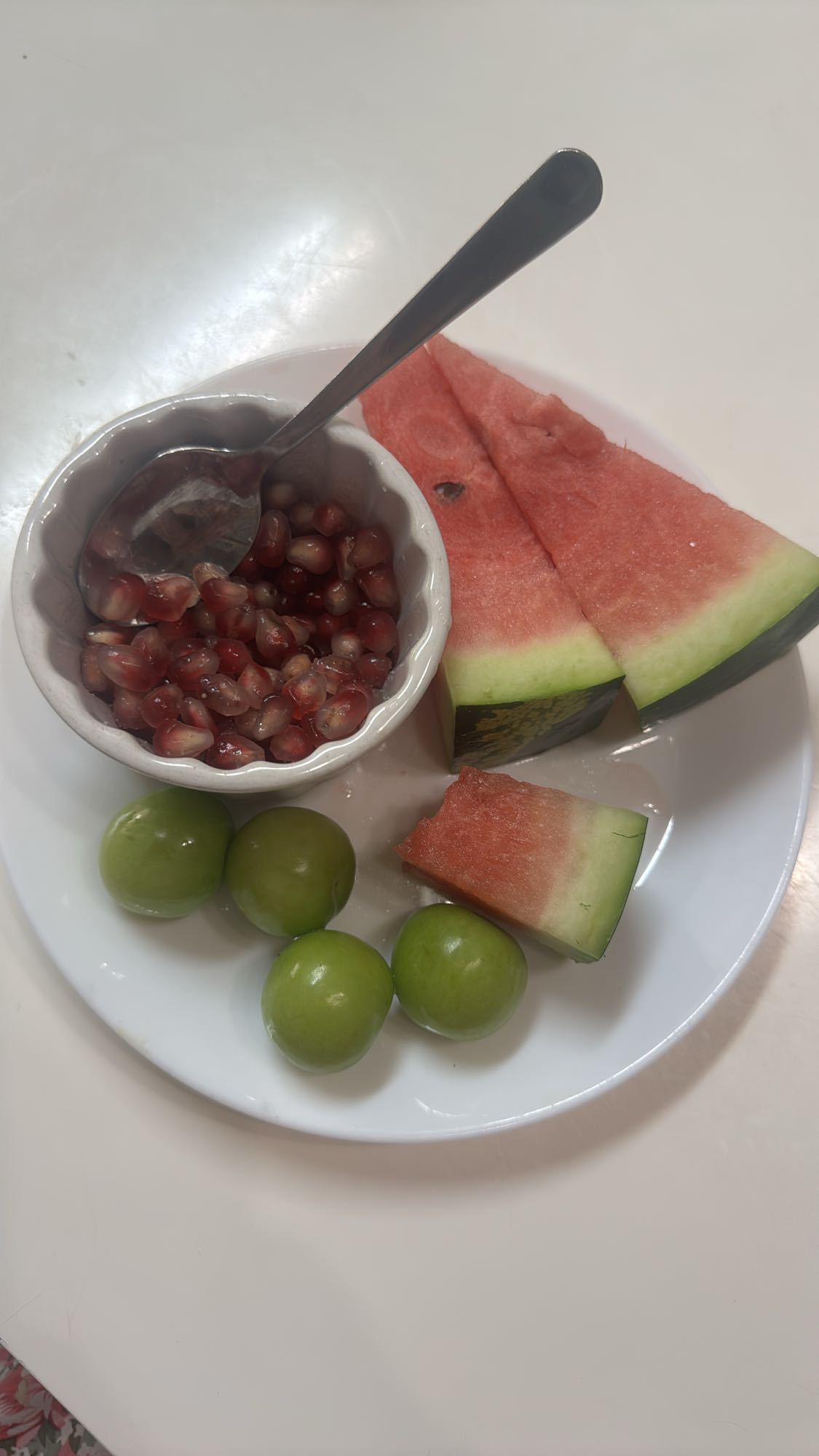 Frukttallrik