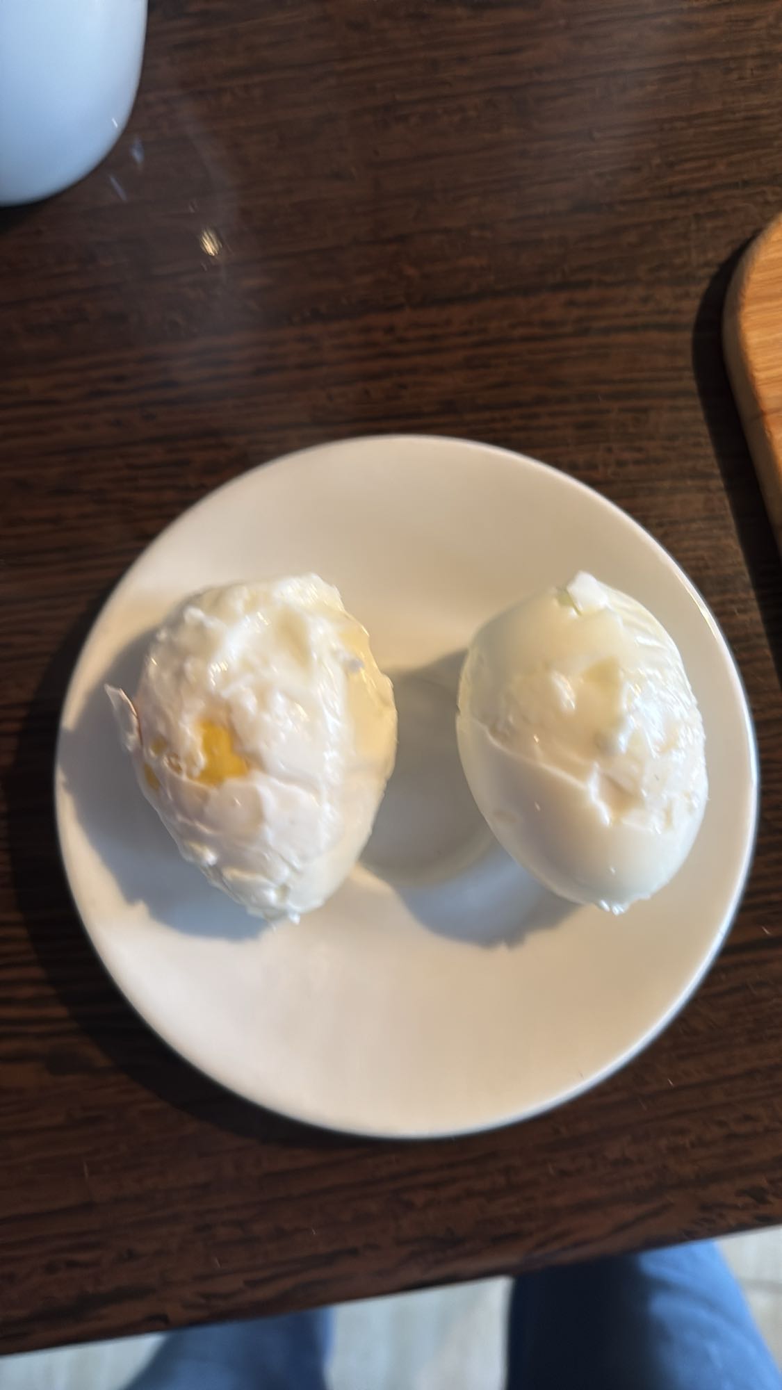 Două ouă poșate