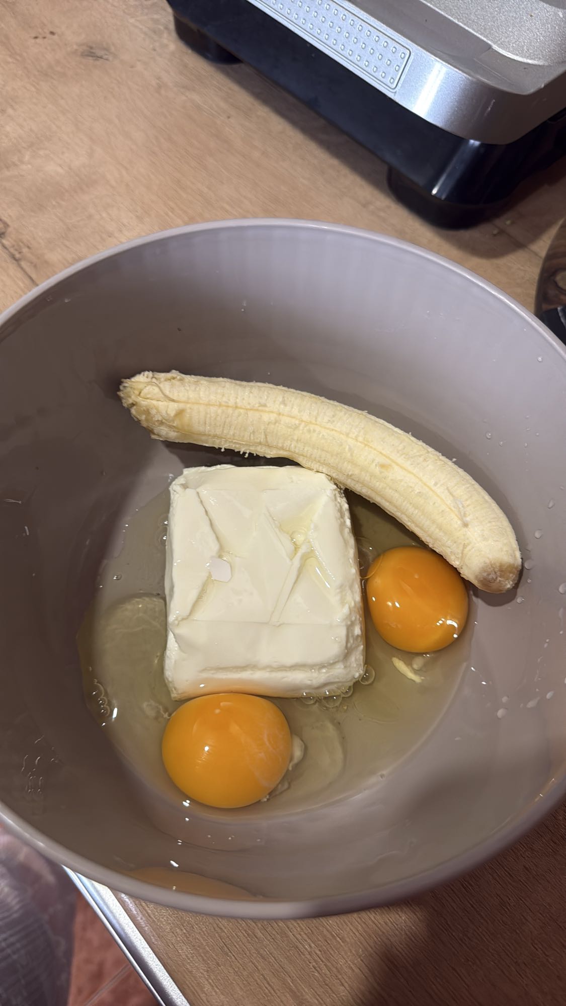 Banana Egg Cheese Mix