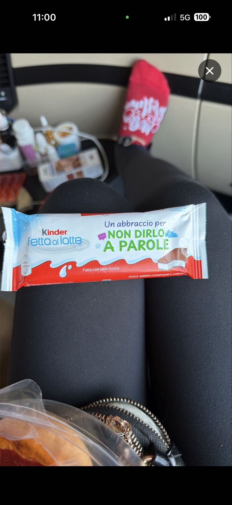 Kinder fetta al latte