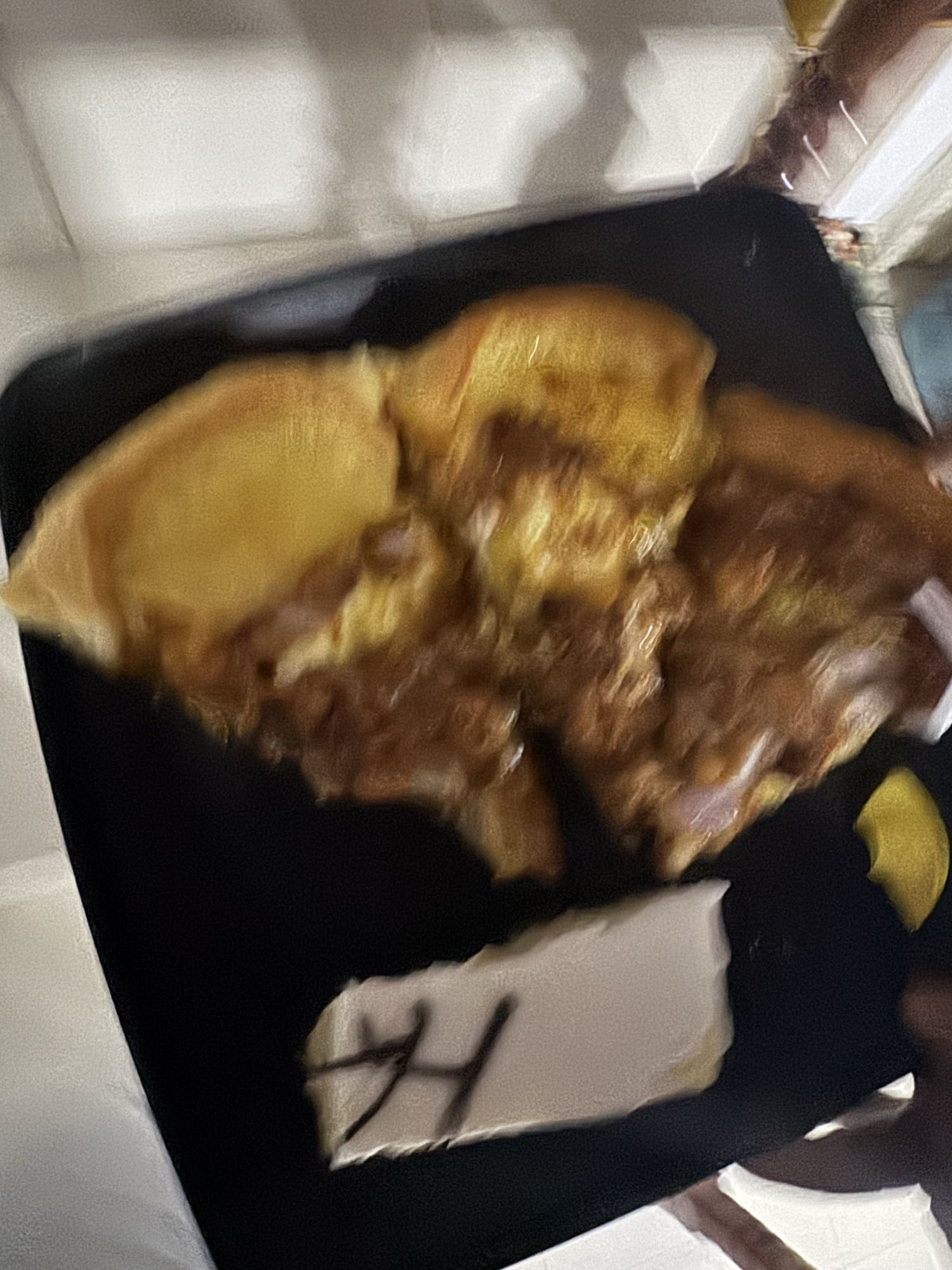 BBQ Chicken with Bread