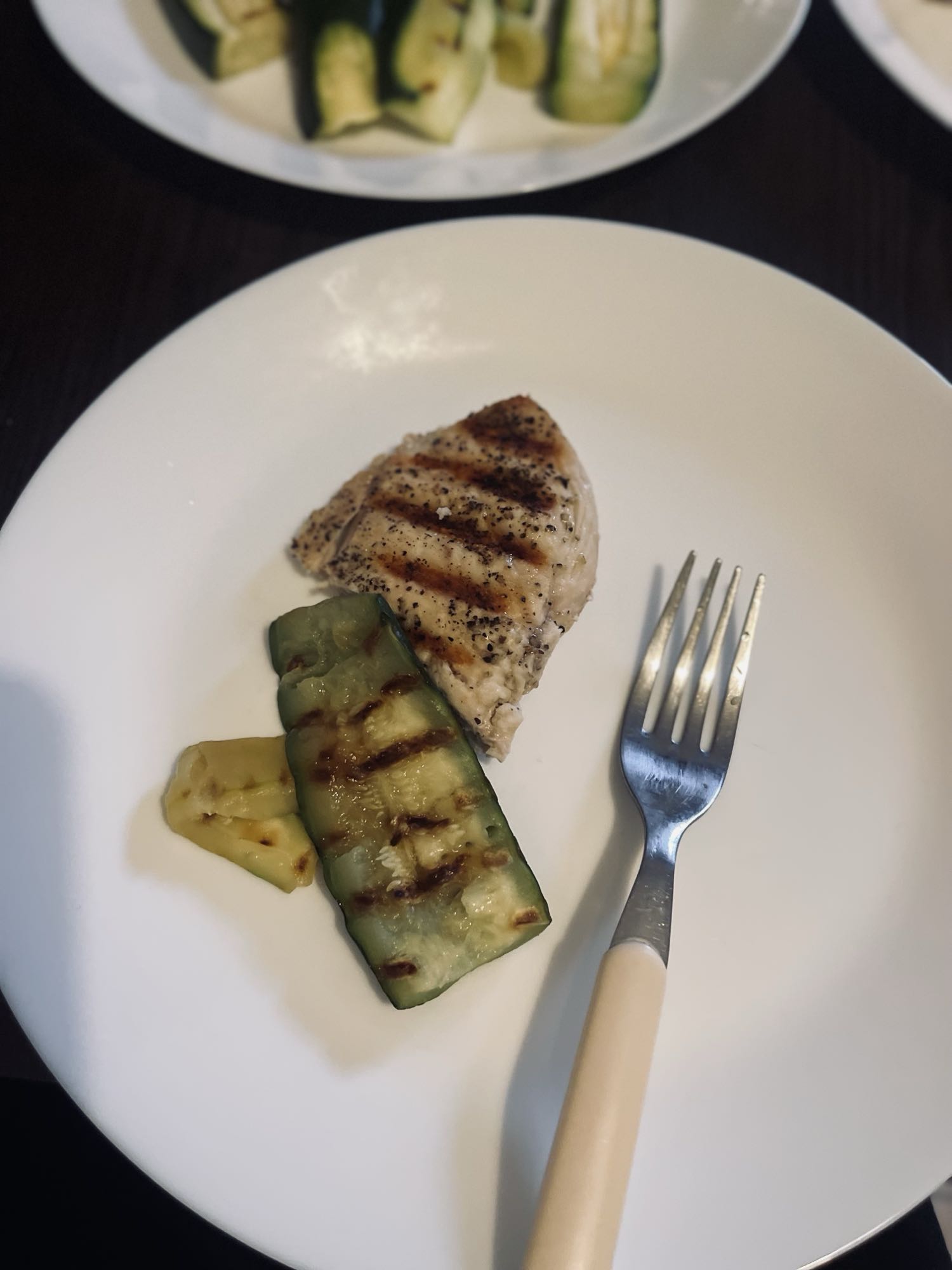 Курица с кабачком