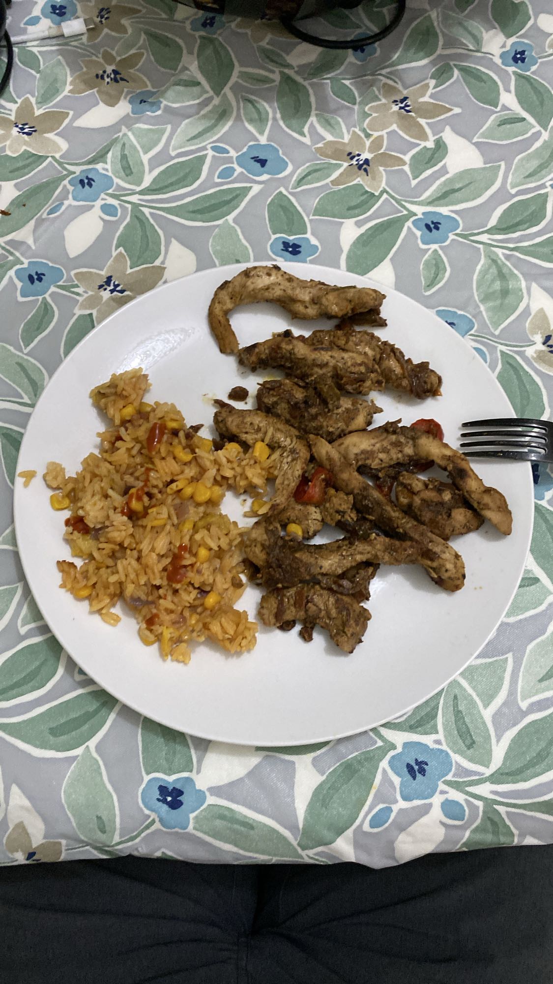 pollo con arroz