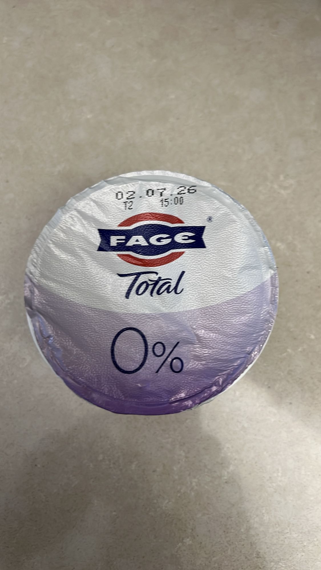 Yogurt greco 0%