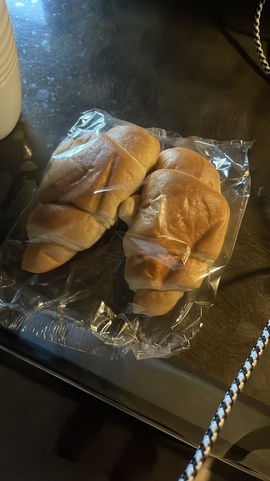 2 croissants nature