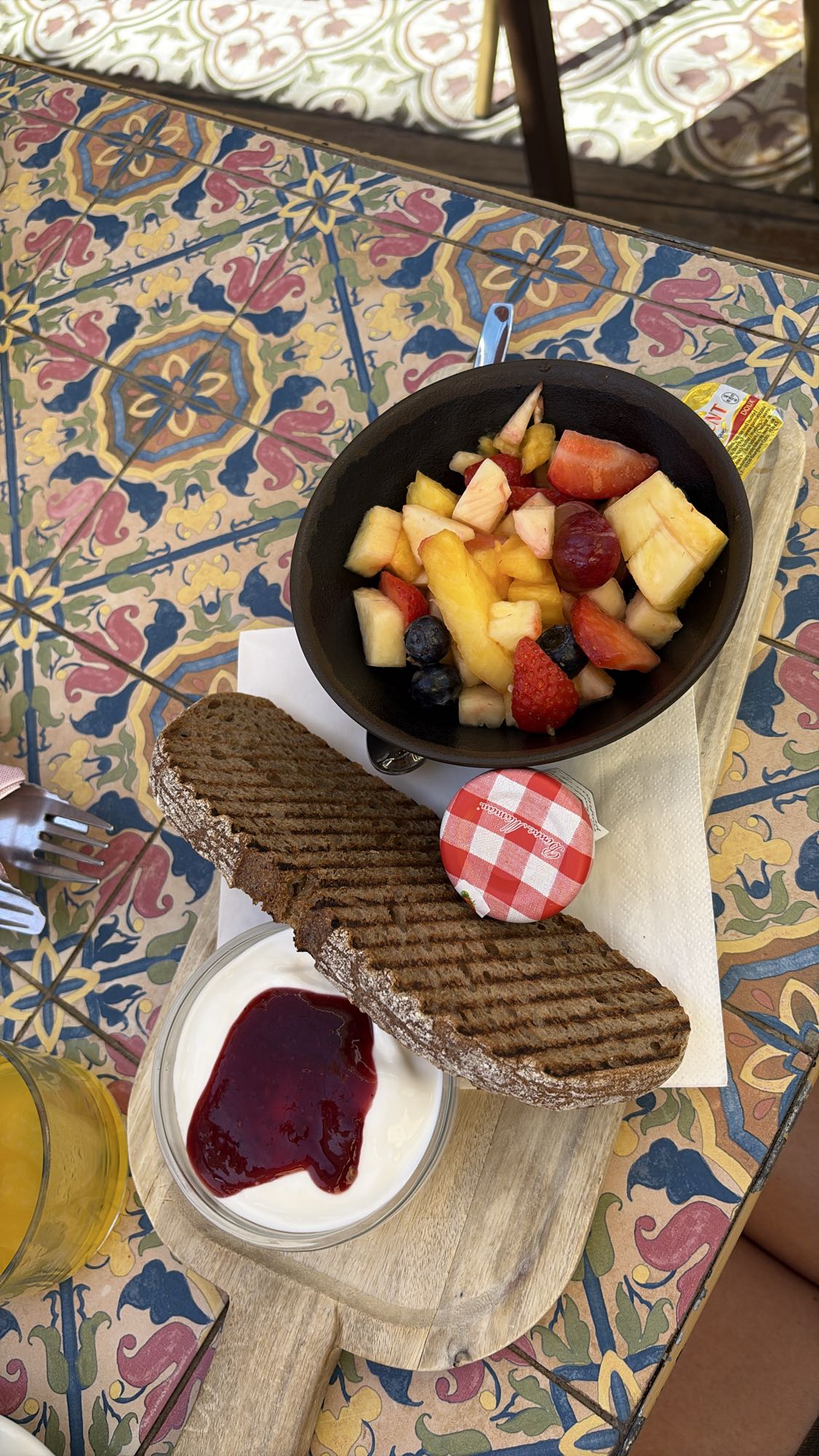 Fruit Bowl Breakfast