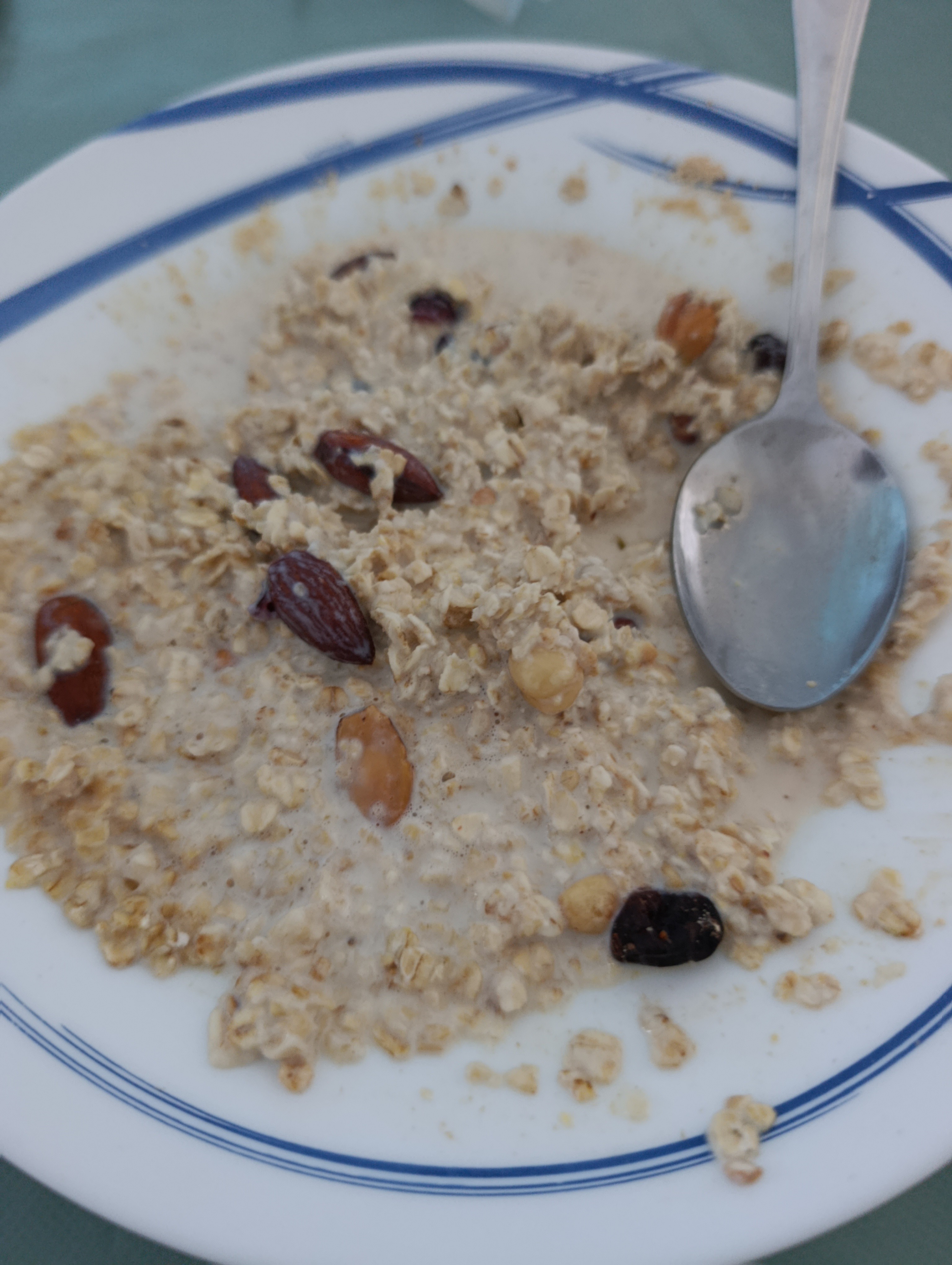 avena con frutos secos