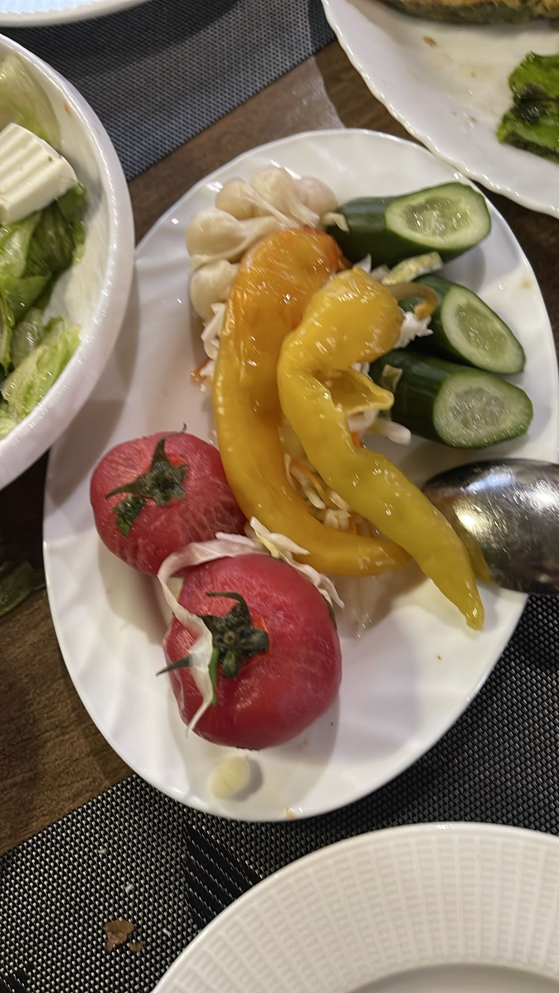 Fresh Vegetable Plate