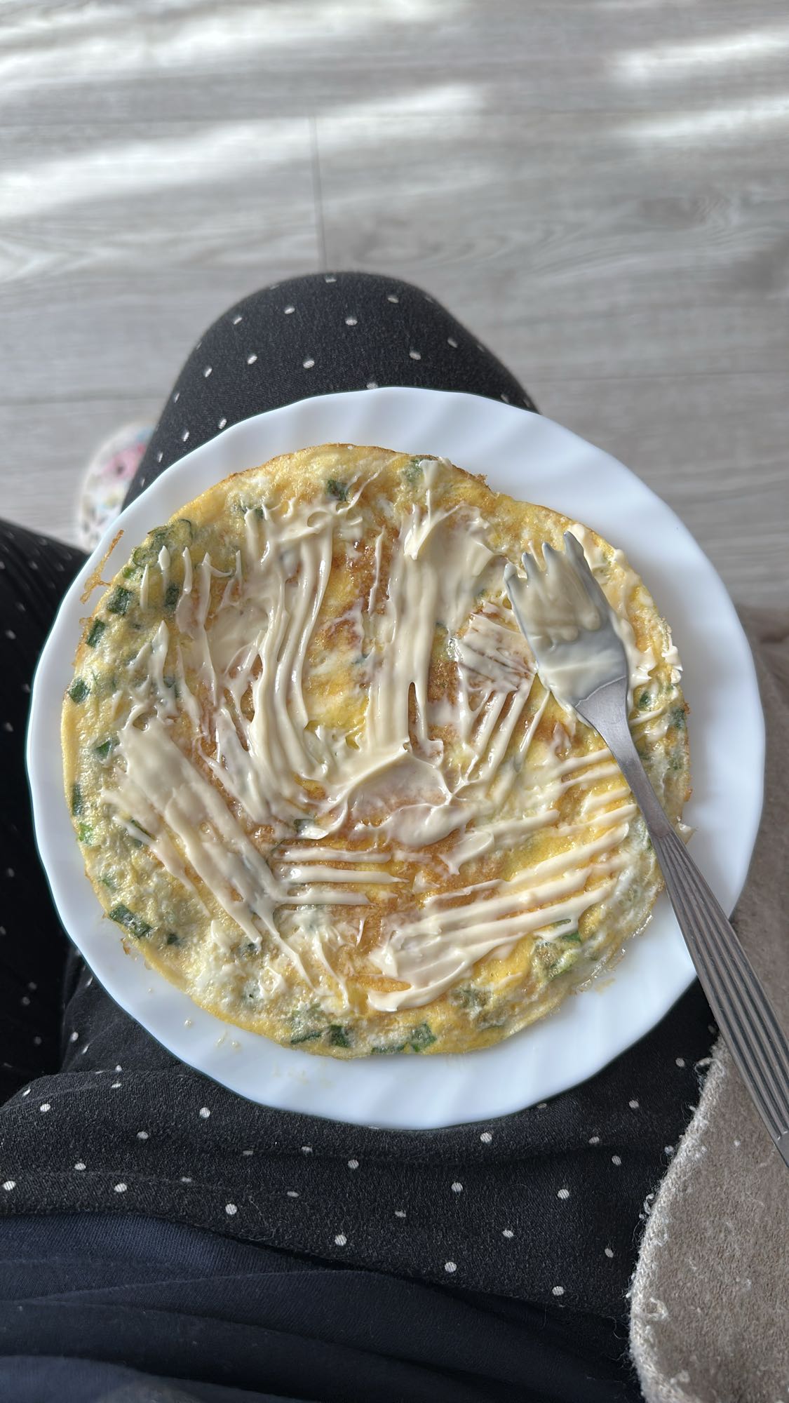 Omlet z majonezem