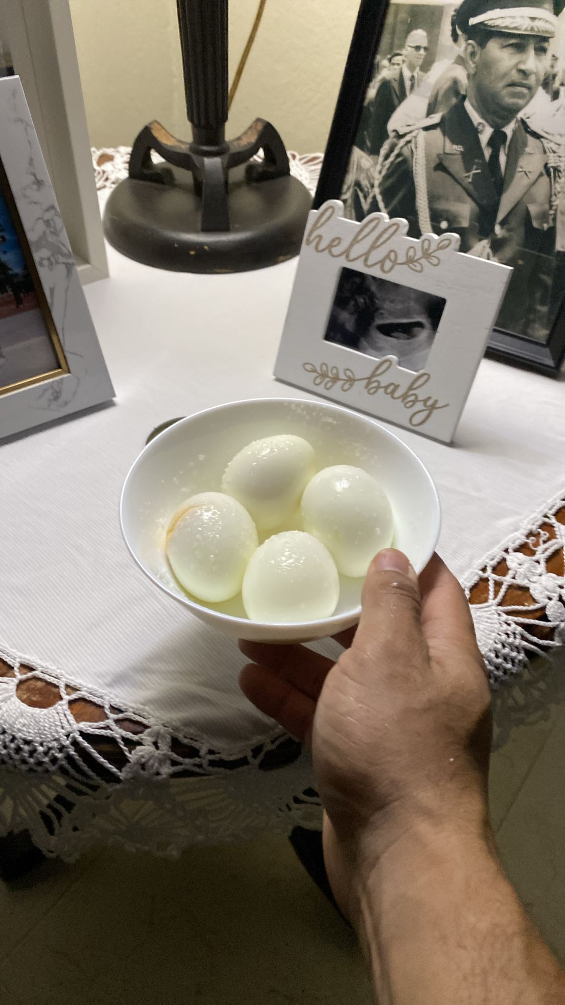 huevos cocidos