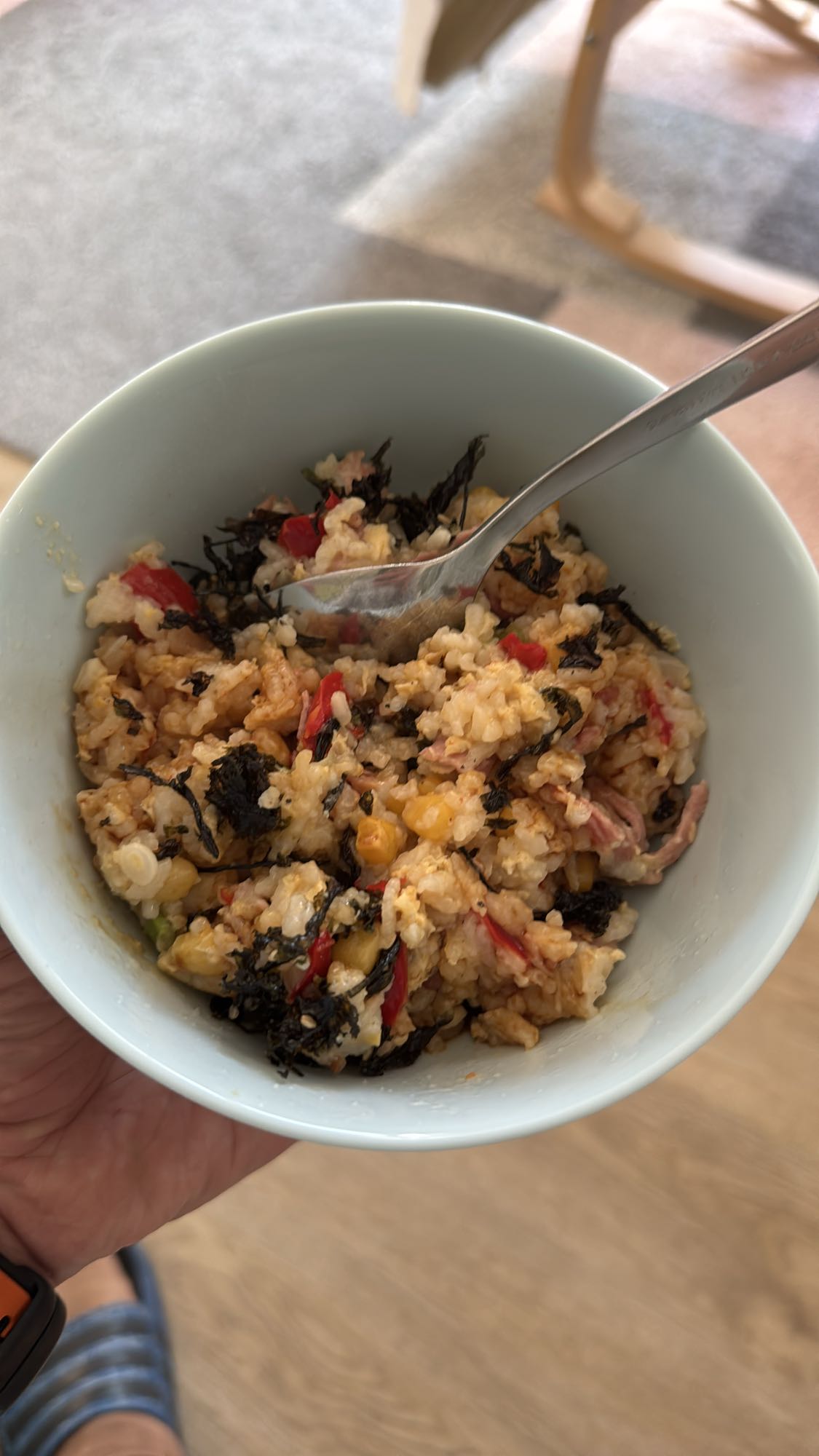 Seaweed Egg Rice Bowl
