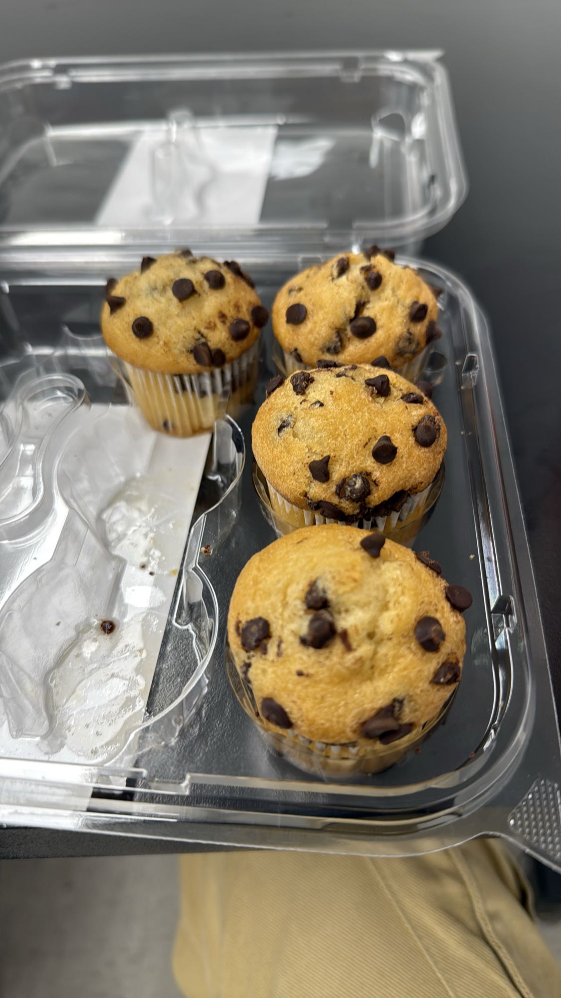Muffins aux pépites