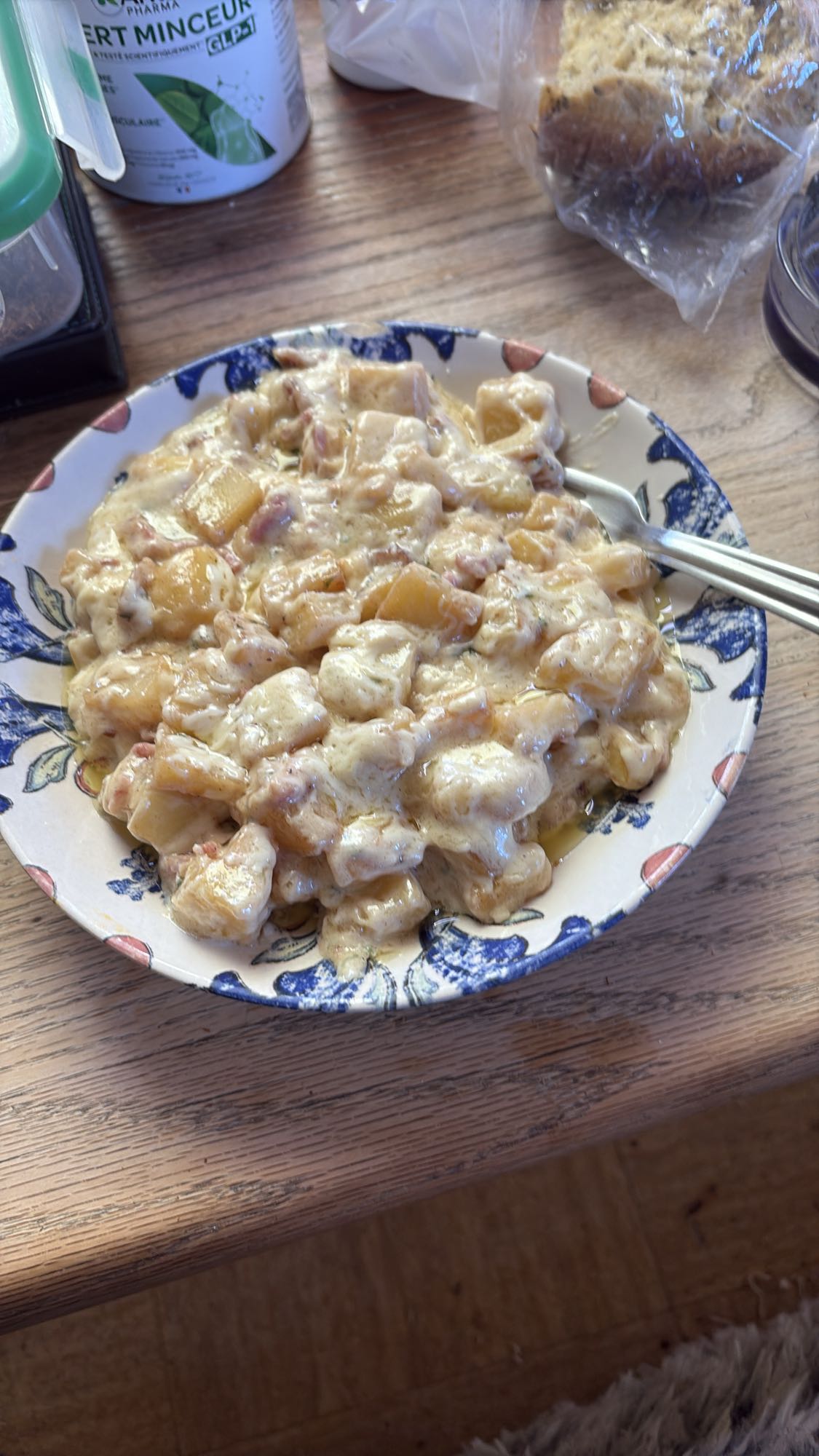Gratin crémeux de pommes