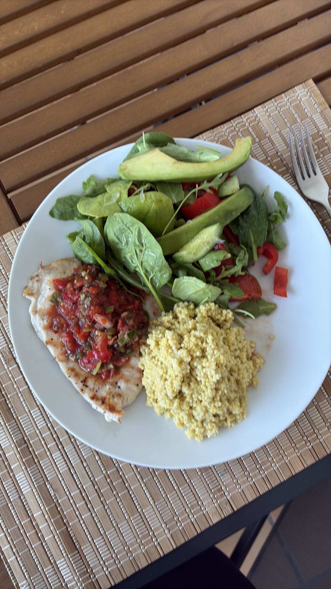 Chicken Millet Salad