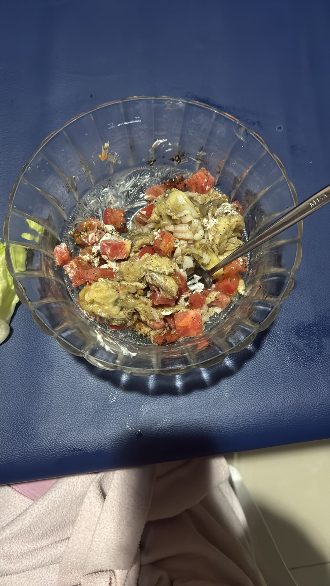 Eggplant Tomato Salad