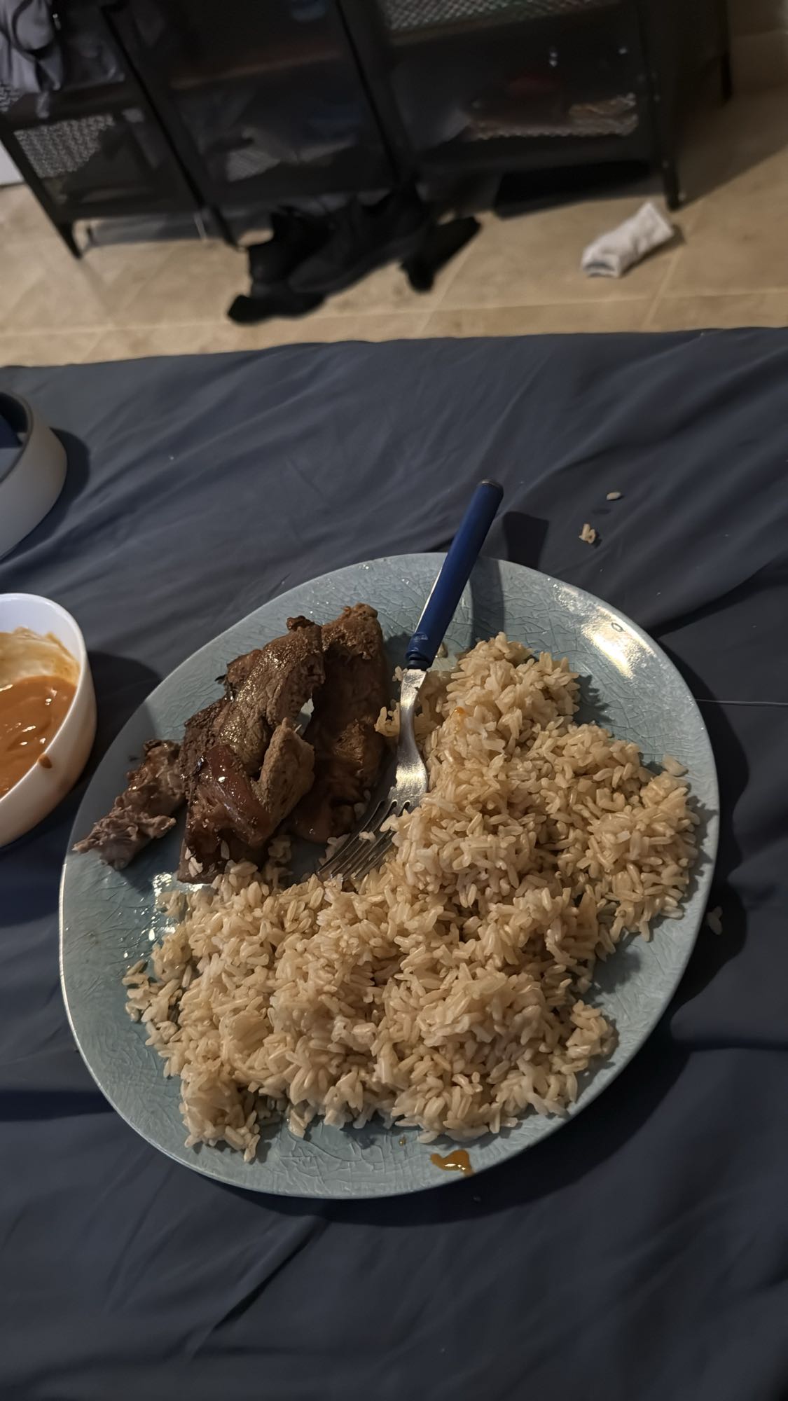 Rice and Beef Plate