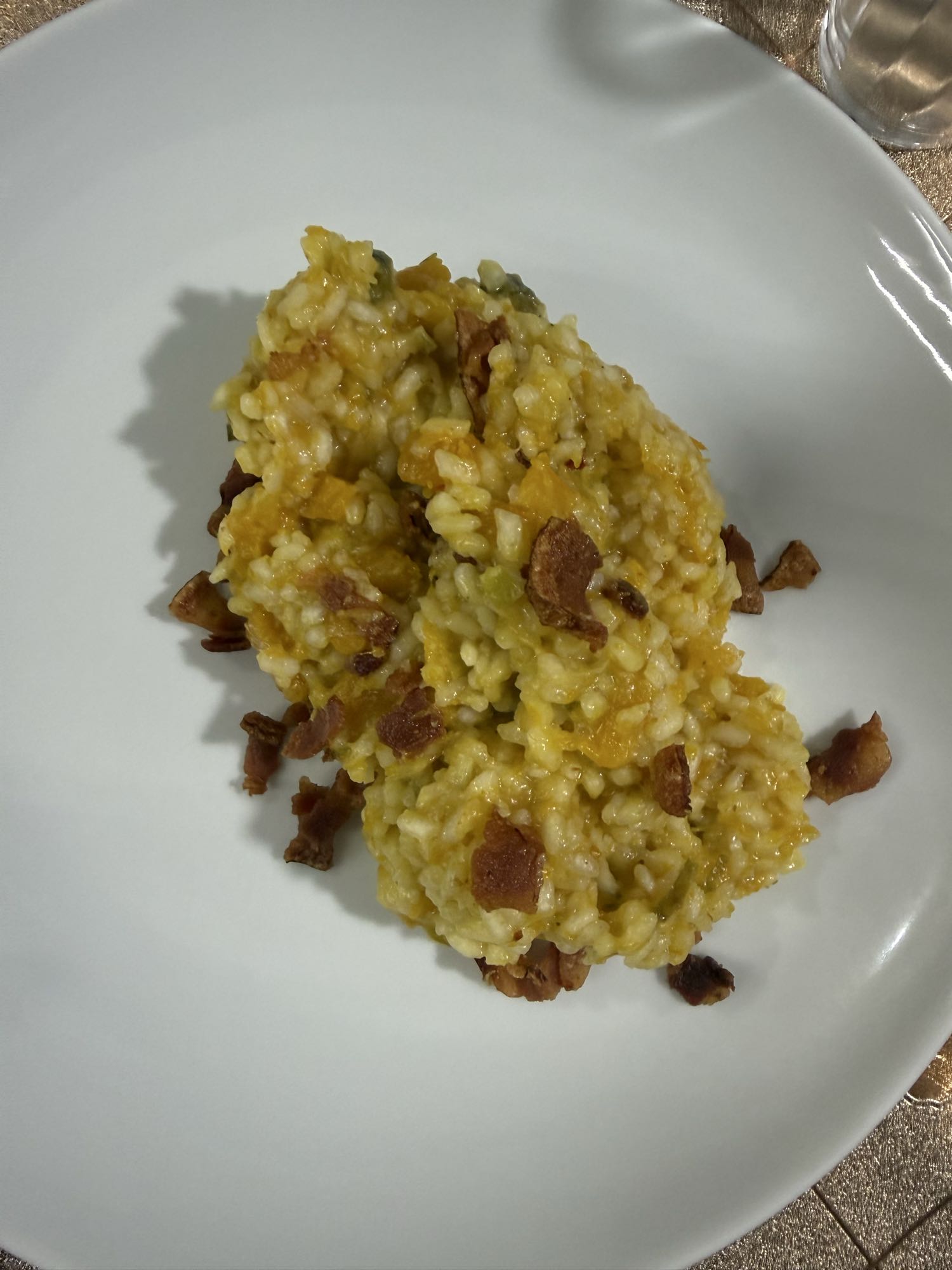 risoto de abóbora