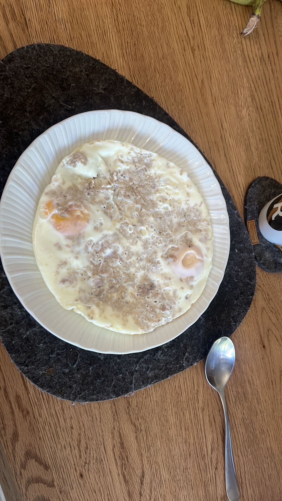 Uova e avena