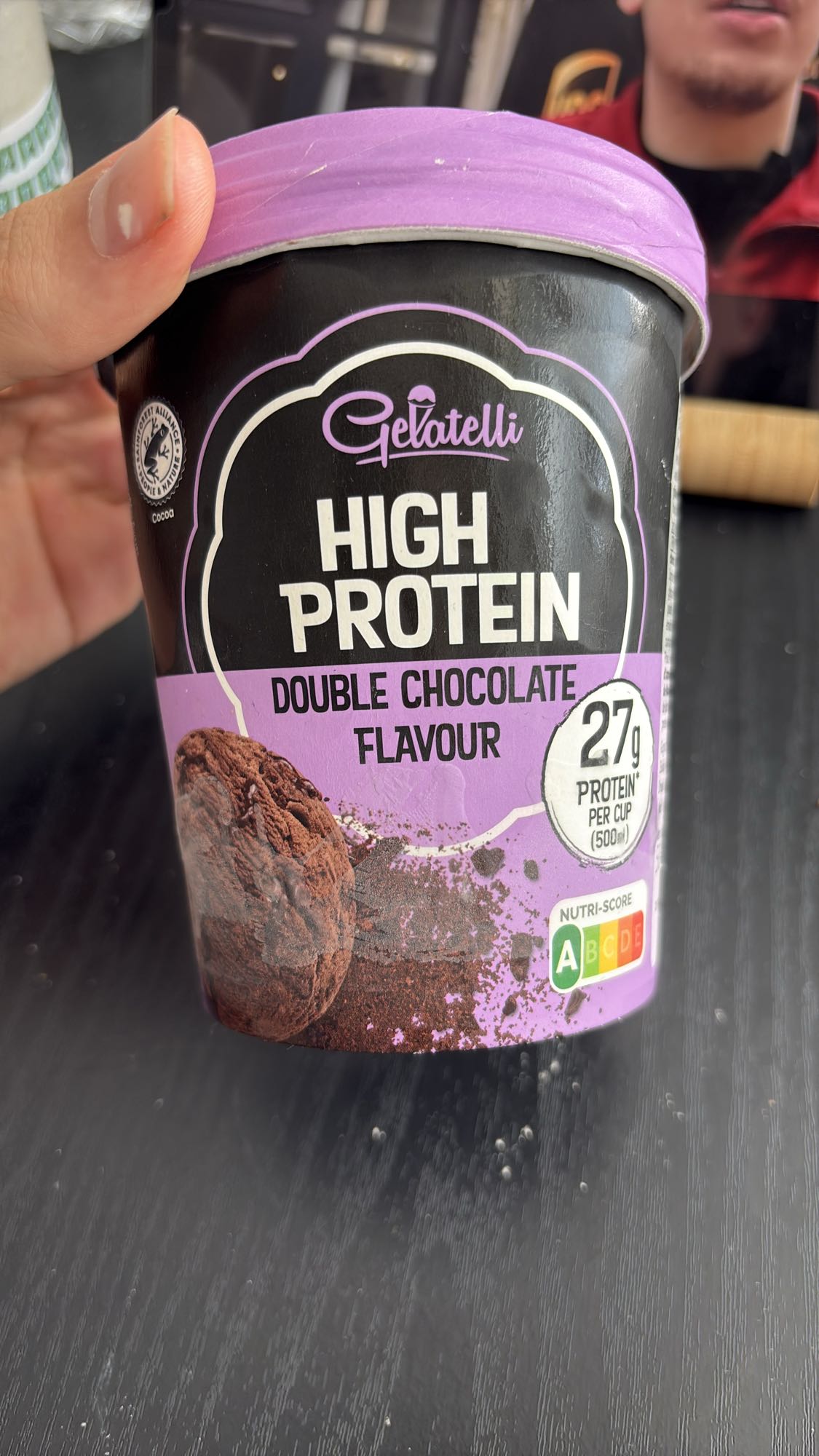 Glace protéinée chocolat