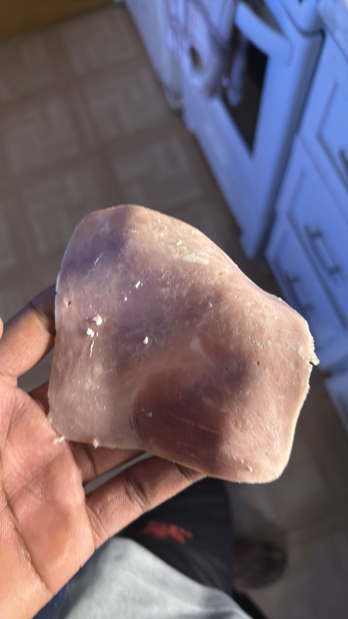 Escalope de dinde crue