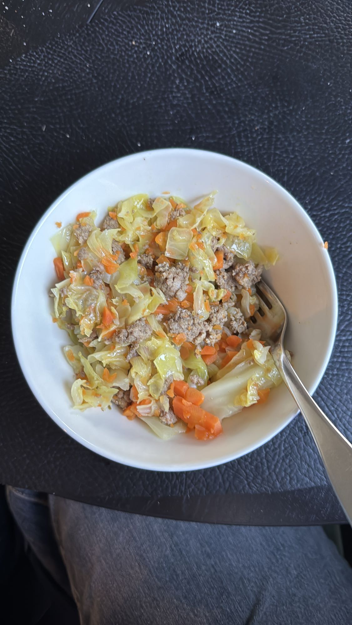 Beef Cabbage Bowl