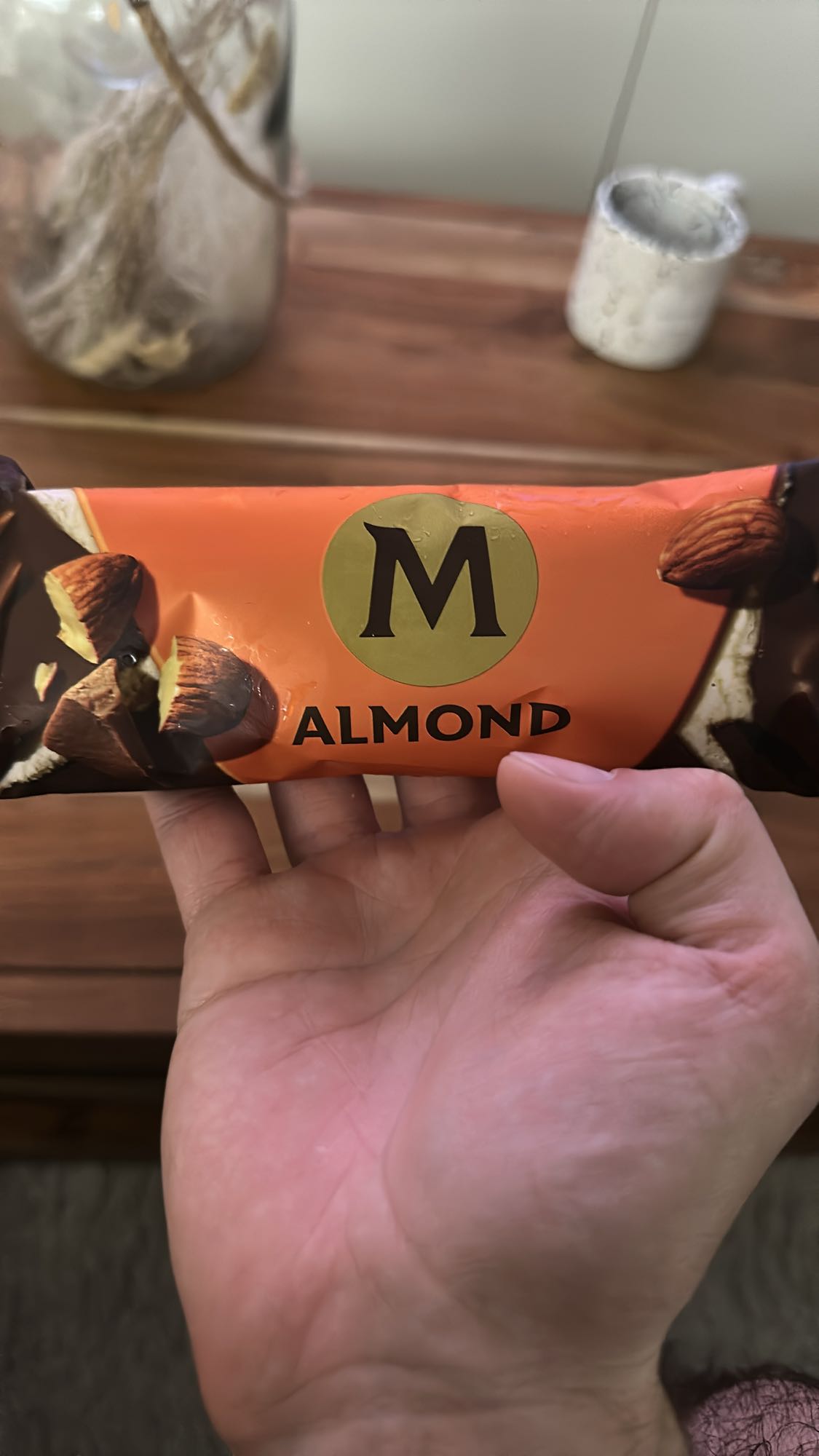 Glace amande