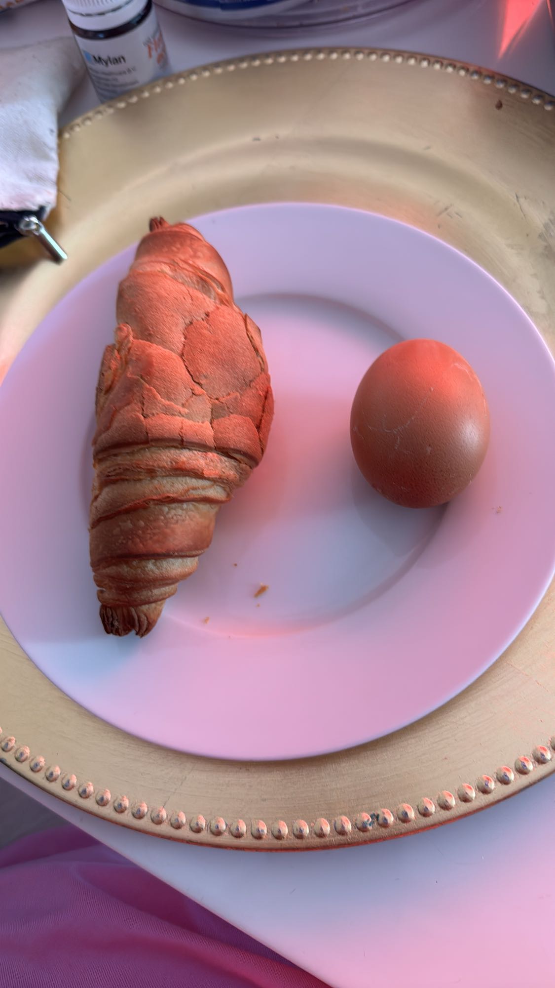 Croissant met ei