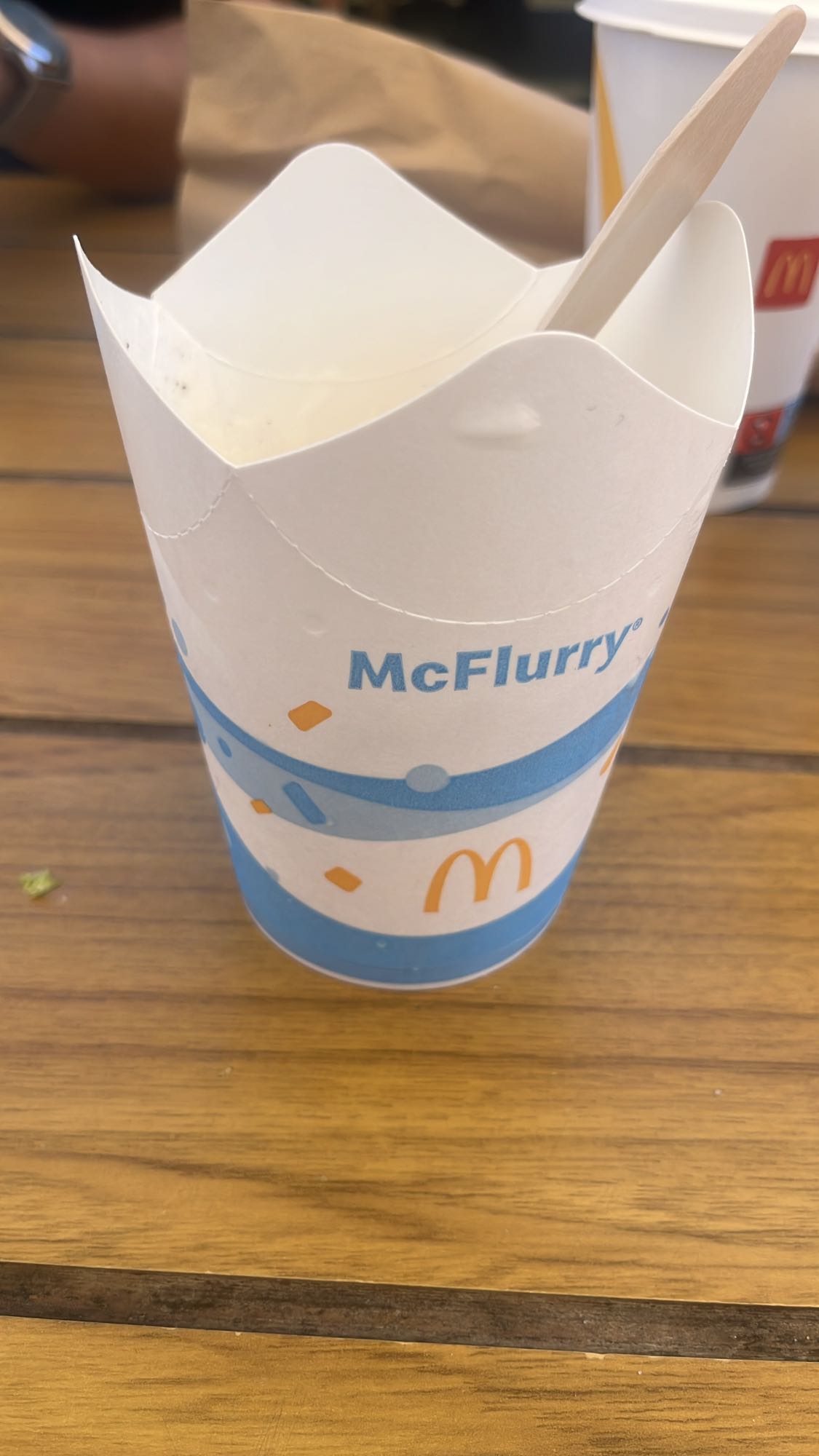 McFlurry de vainilla