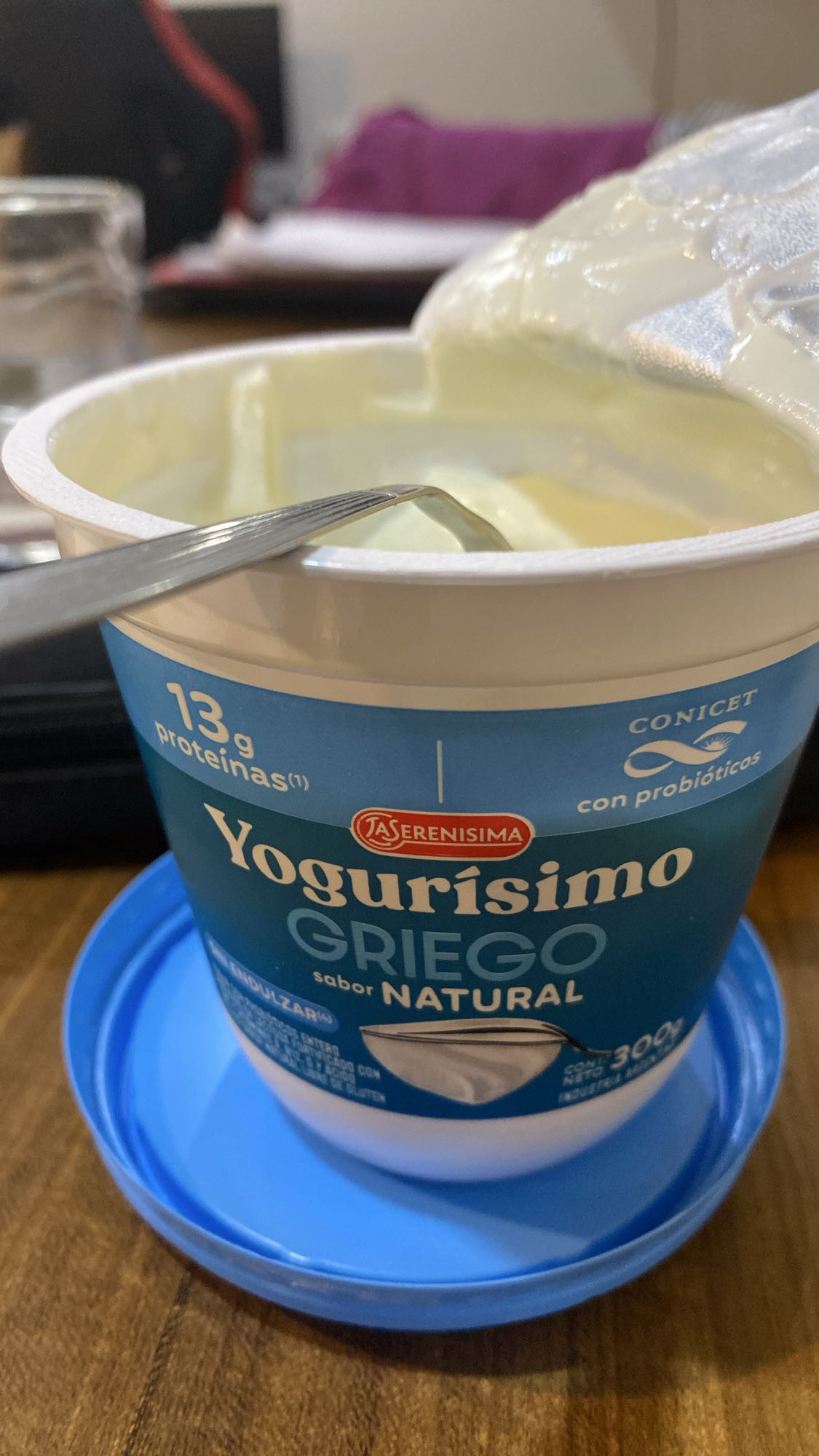 yogur griego natural