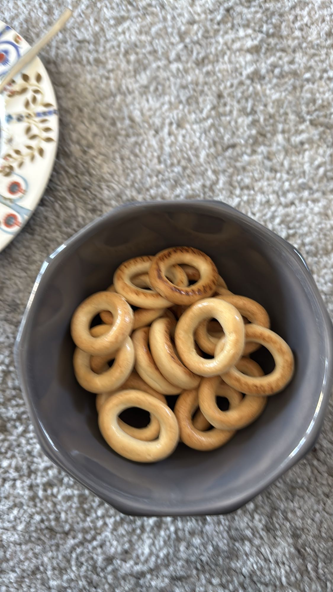 Mini bagel rings