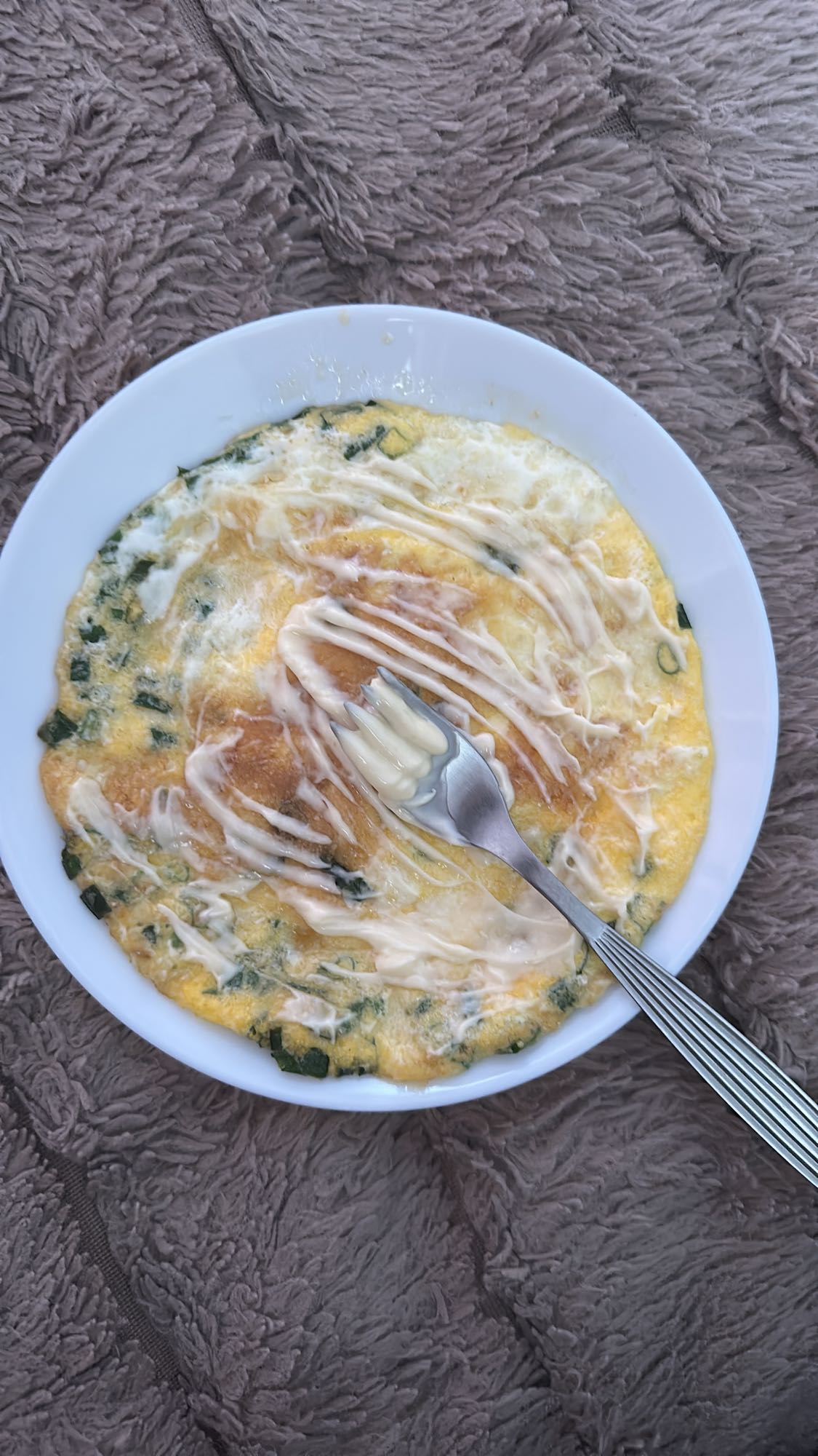 Omlet ze szczypiorkiem
