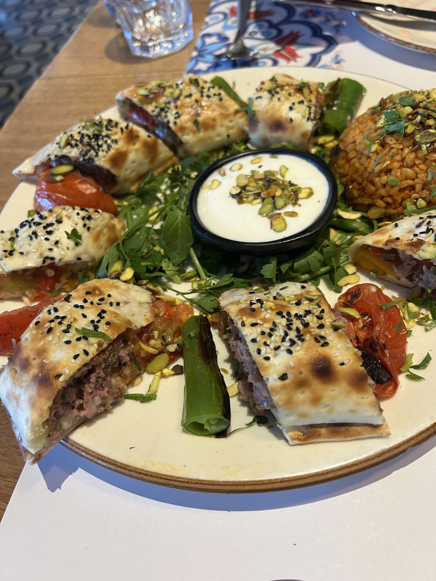 Meat Pastry with Rice