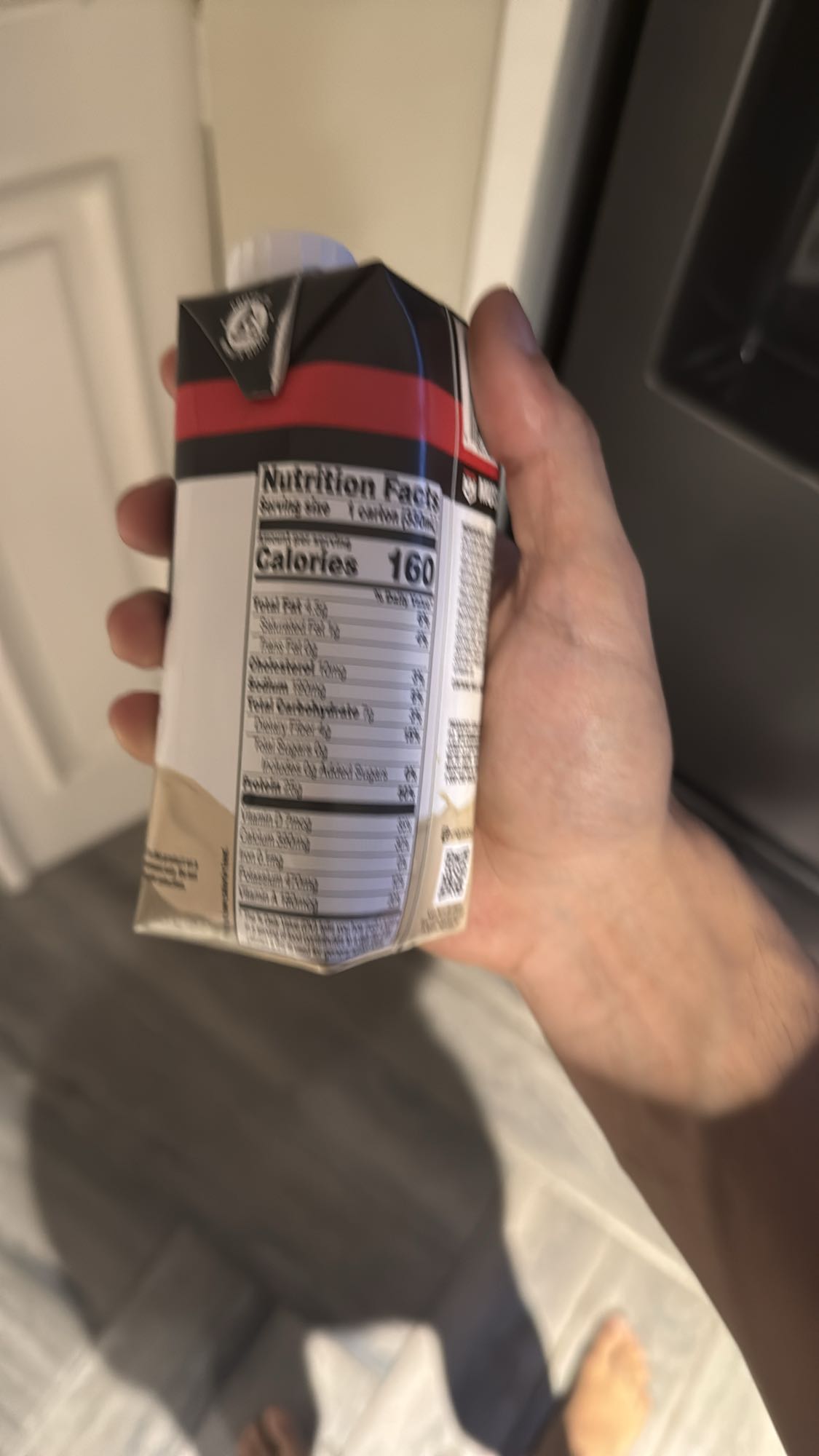 Chocolate milk drink