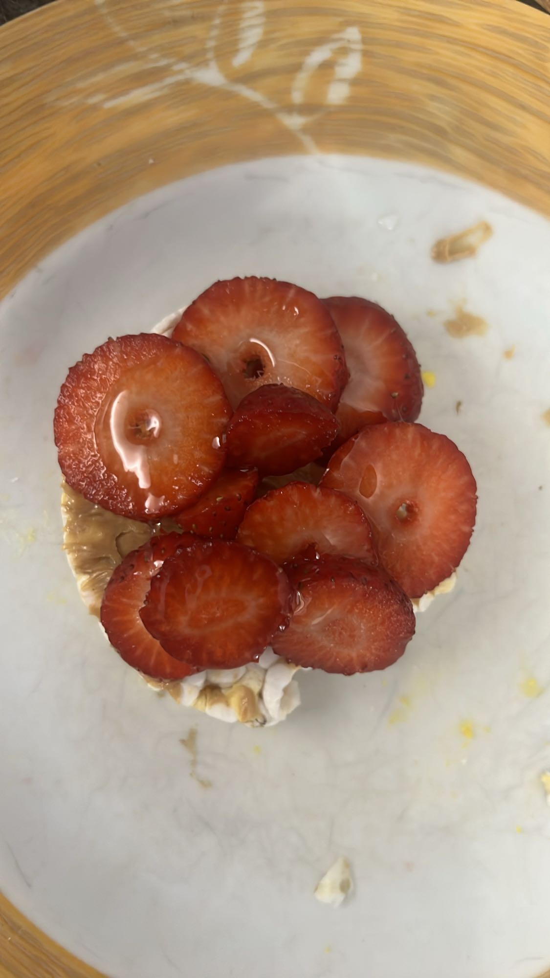 Galletta con fragole