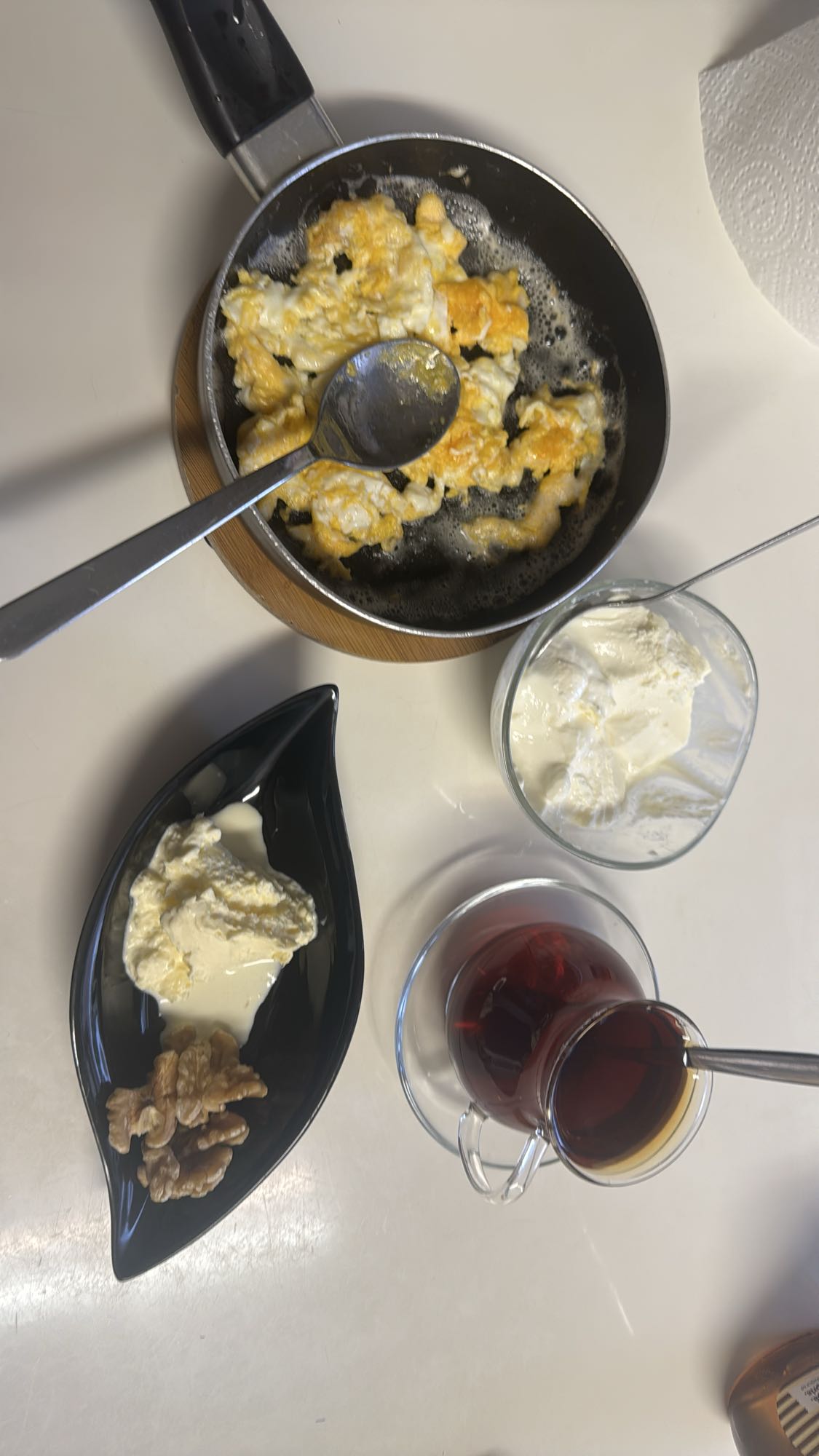 Äggröra med yoghurt