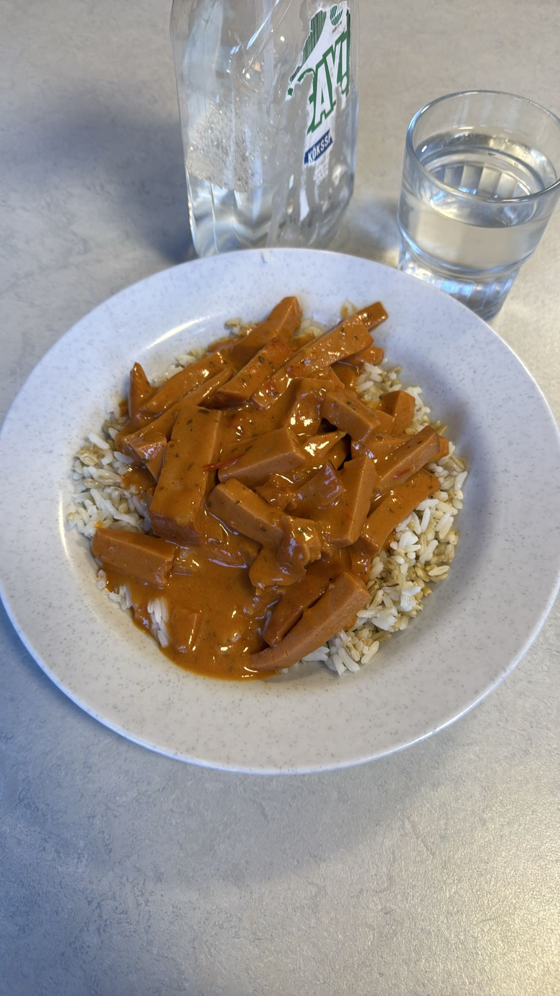 Korvgryta med ris