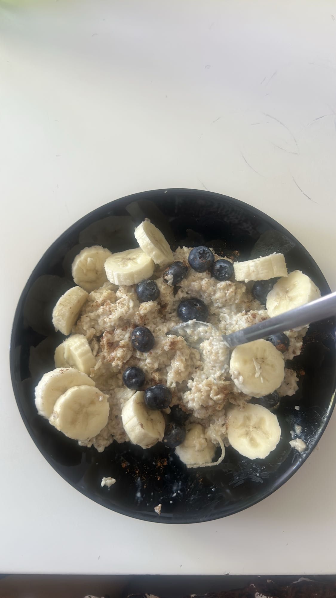 Haferbrei mit Obst