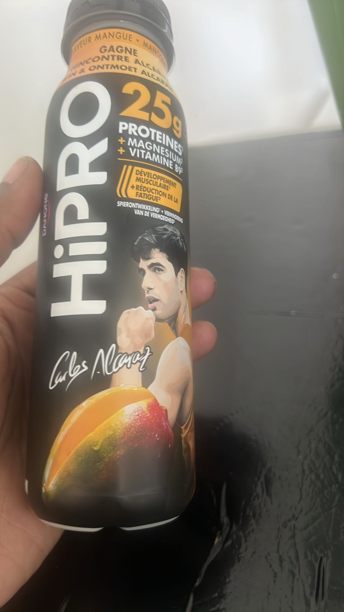 Boisson protéinée mangue