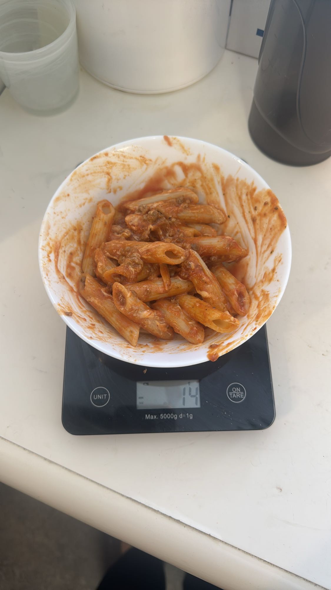 Penne med köttfärssås