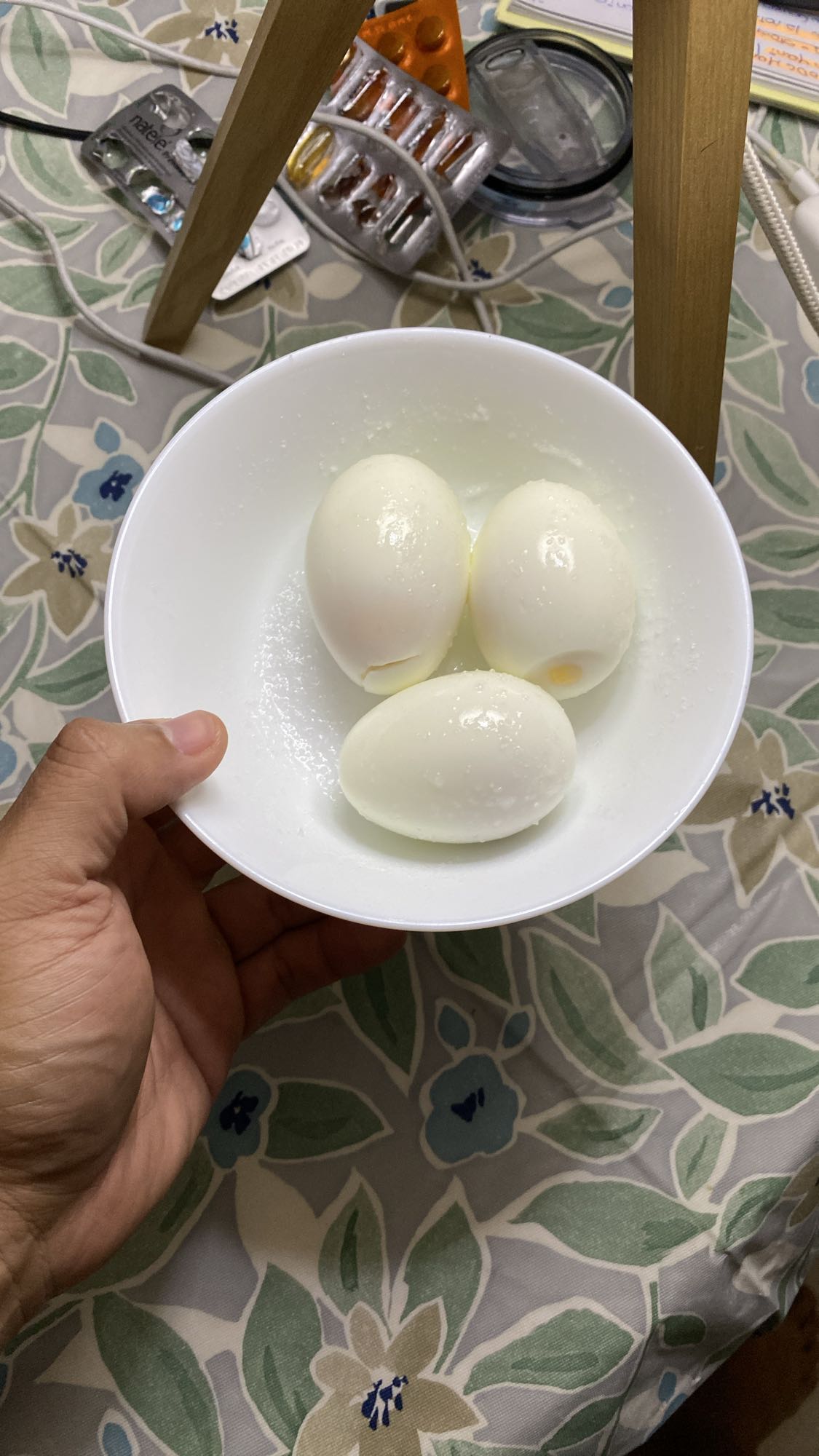 huevos cocidos