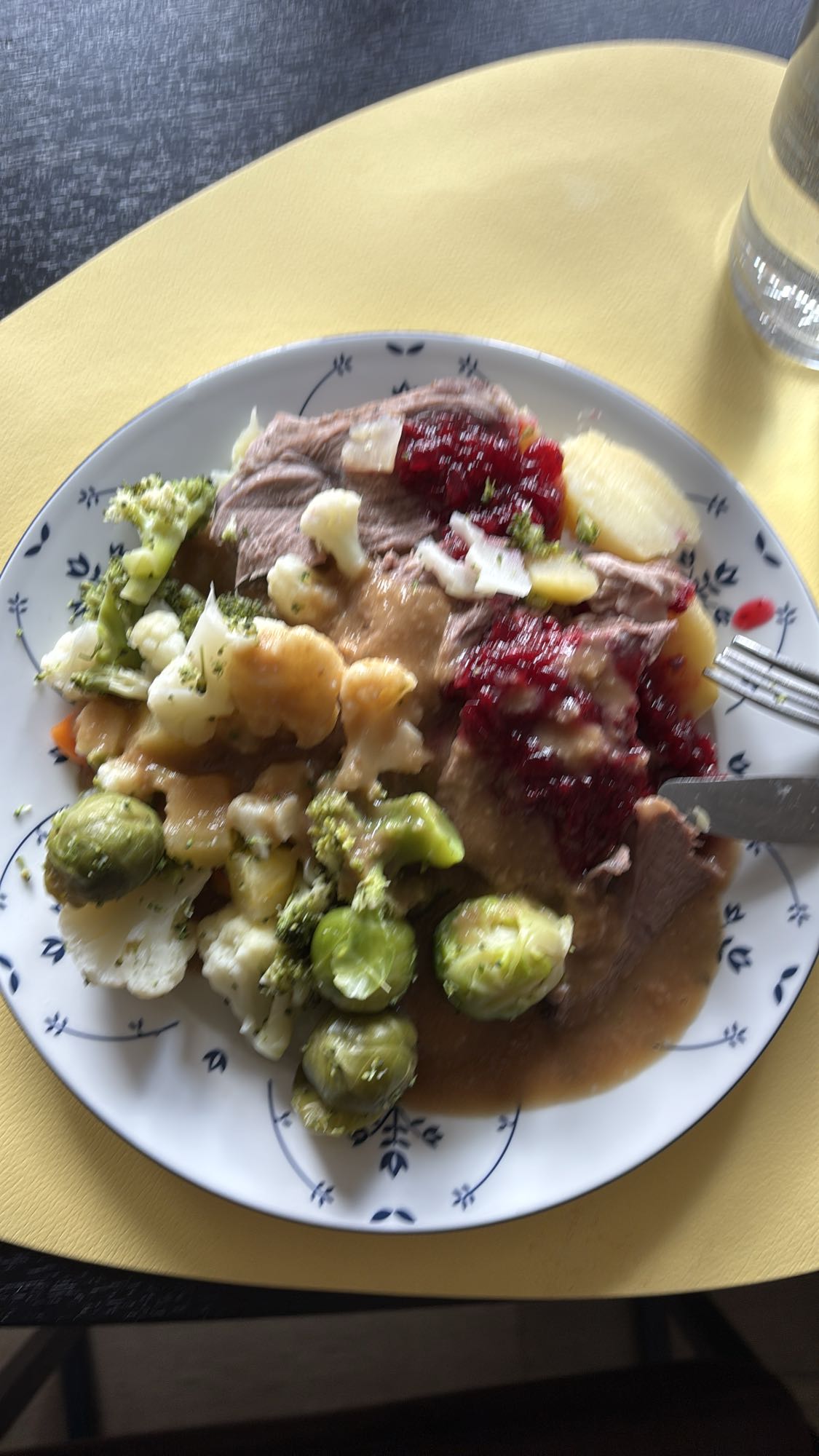 Steik med grønsaker