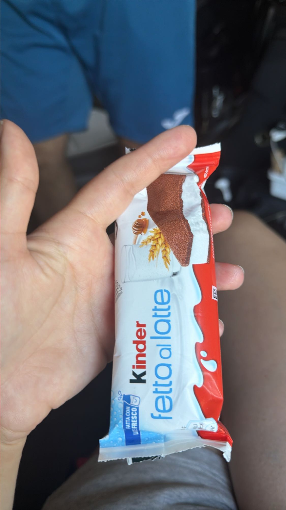 Baton Kinder Fetta al Latte