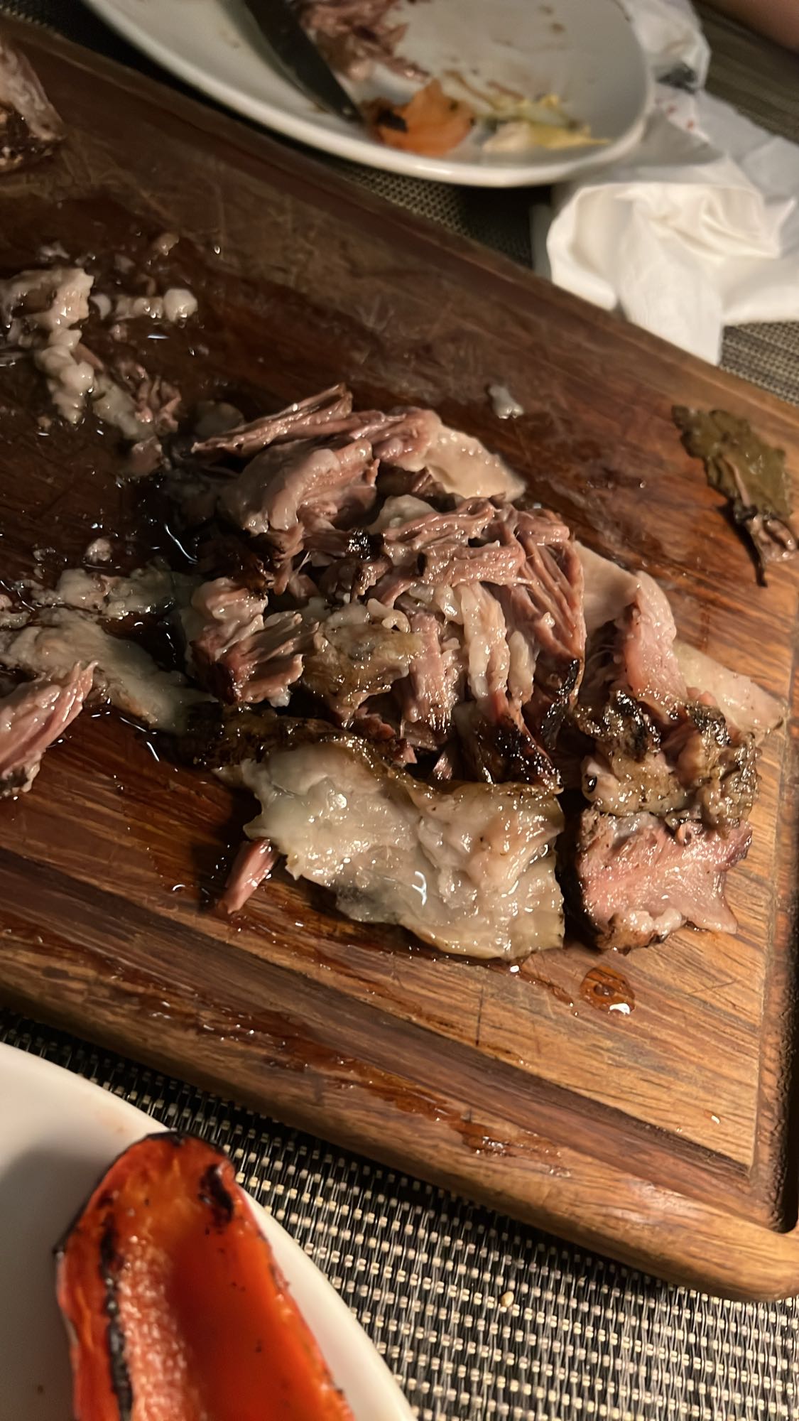 Roast Lamb with Pepper